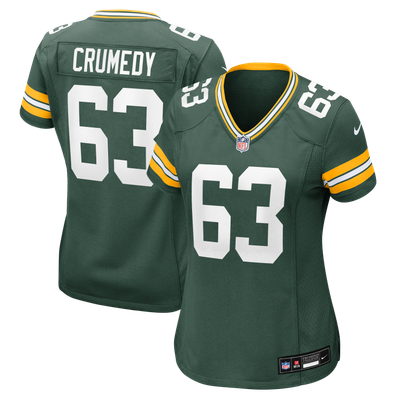 Jaden Crumedy Green Bay Packers Nike Women's Team Game Jersey - Green