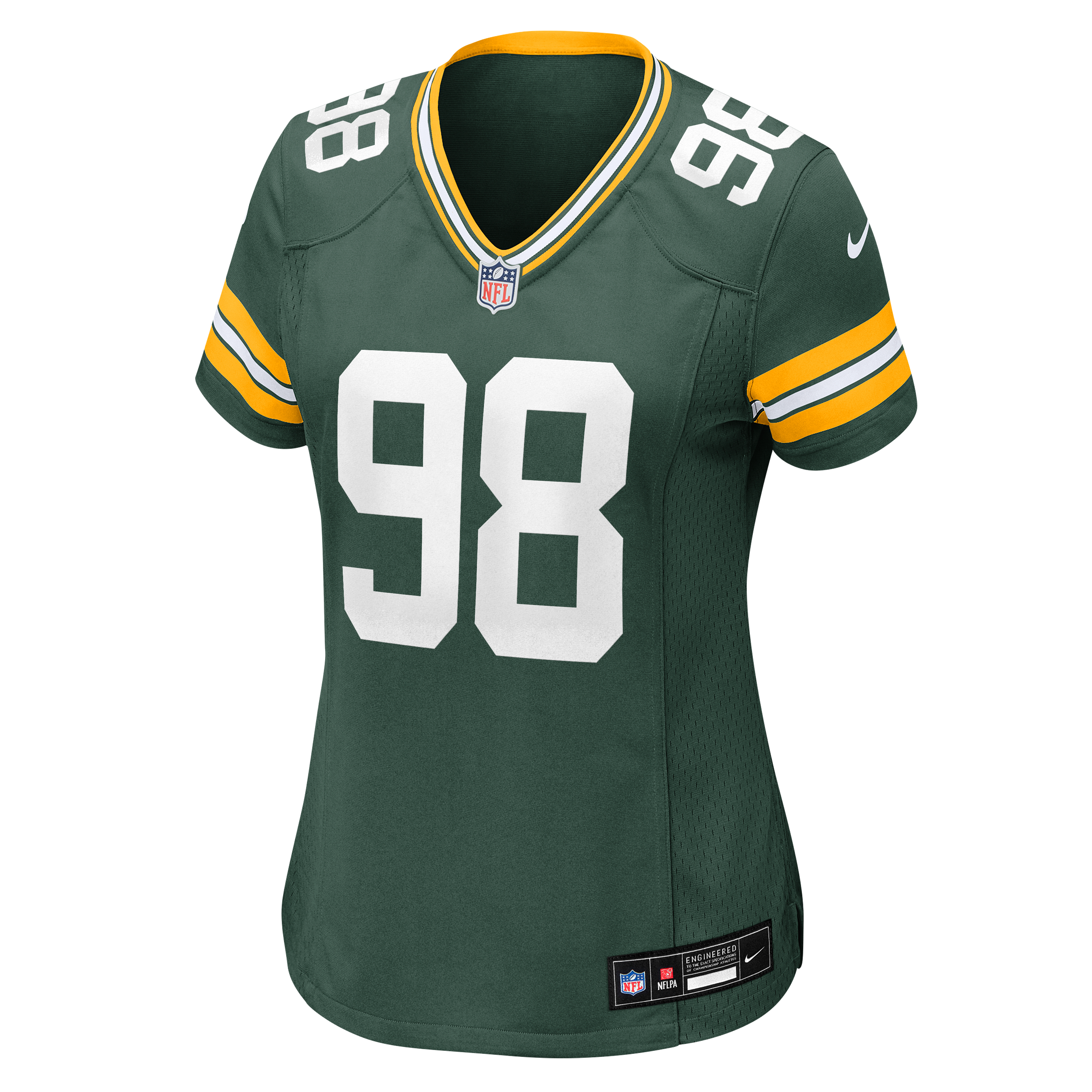 Women's Nike Javon Hargrave Green Bay Packers Team Game Jersey