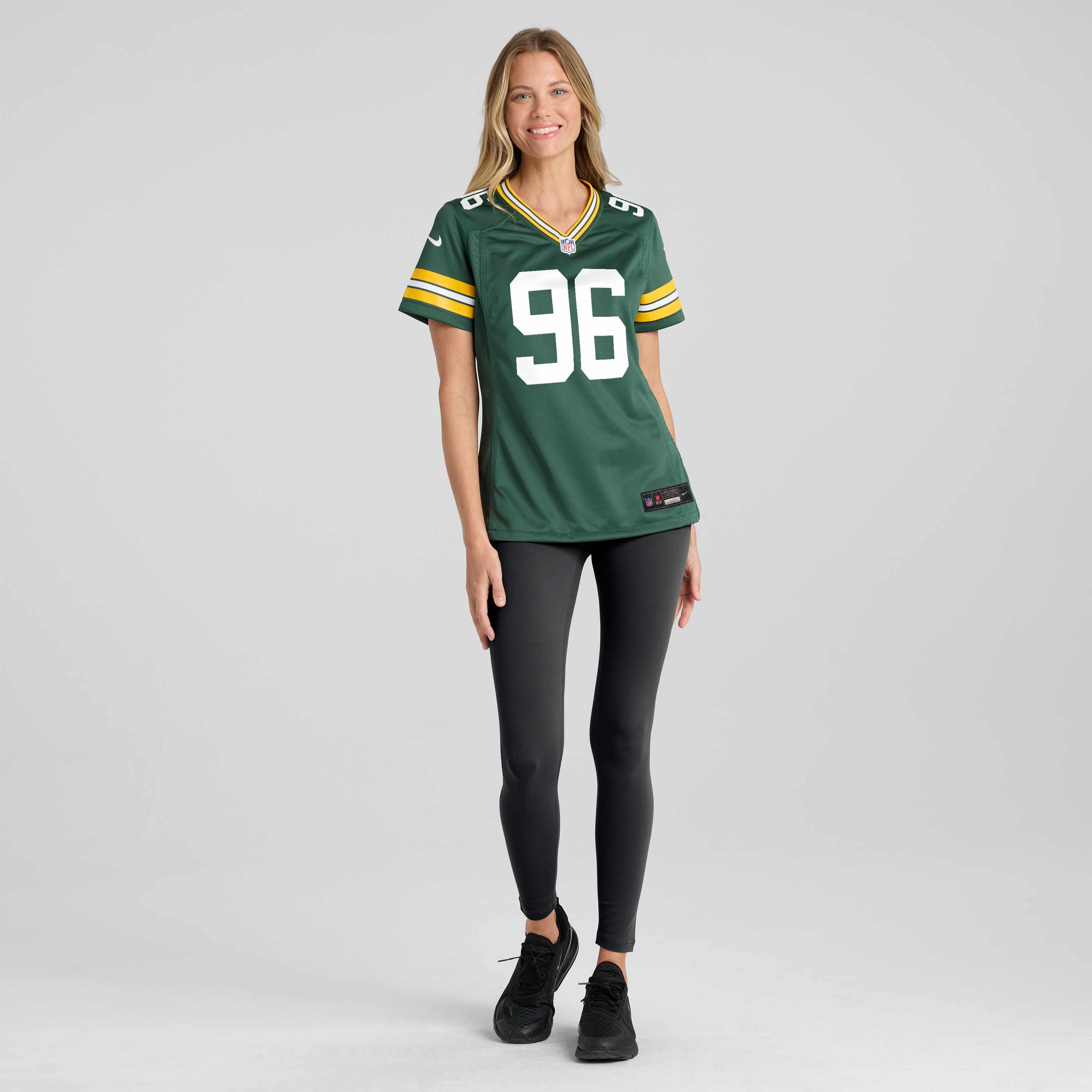 Women's Nike Jonathan Ford Green Bay Packers Team Game Jersey