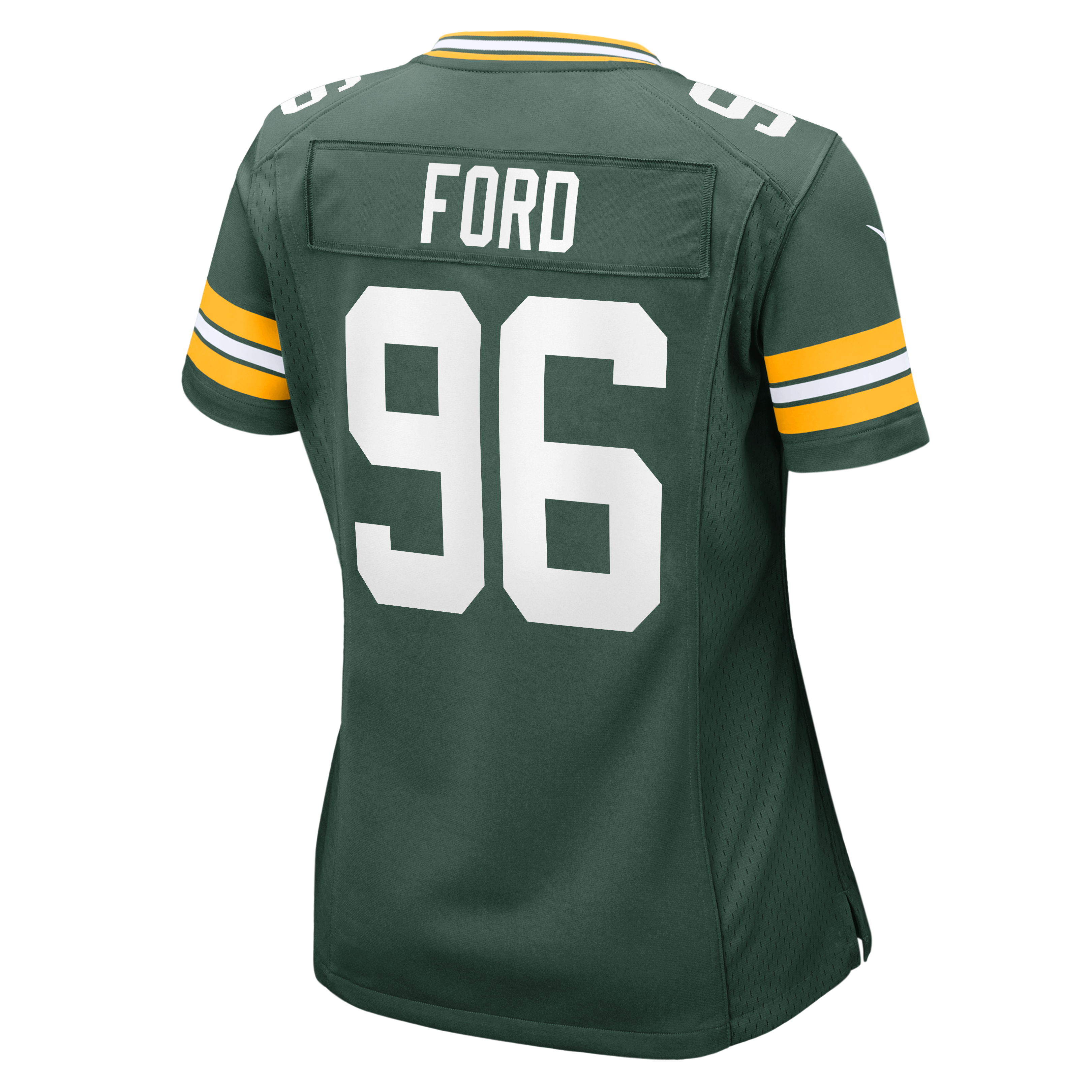 Women's Nike Jonathan Ford Green Bay Packers Team Game Jersey