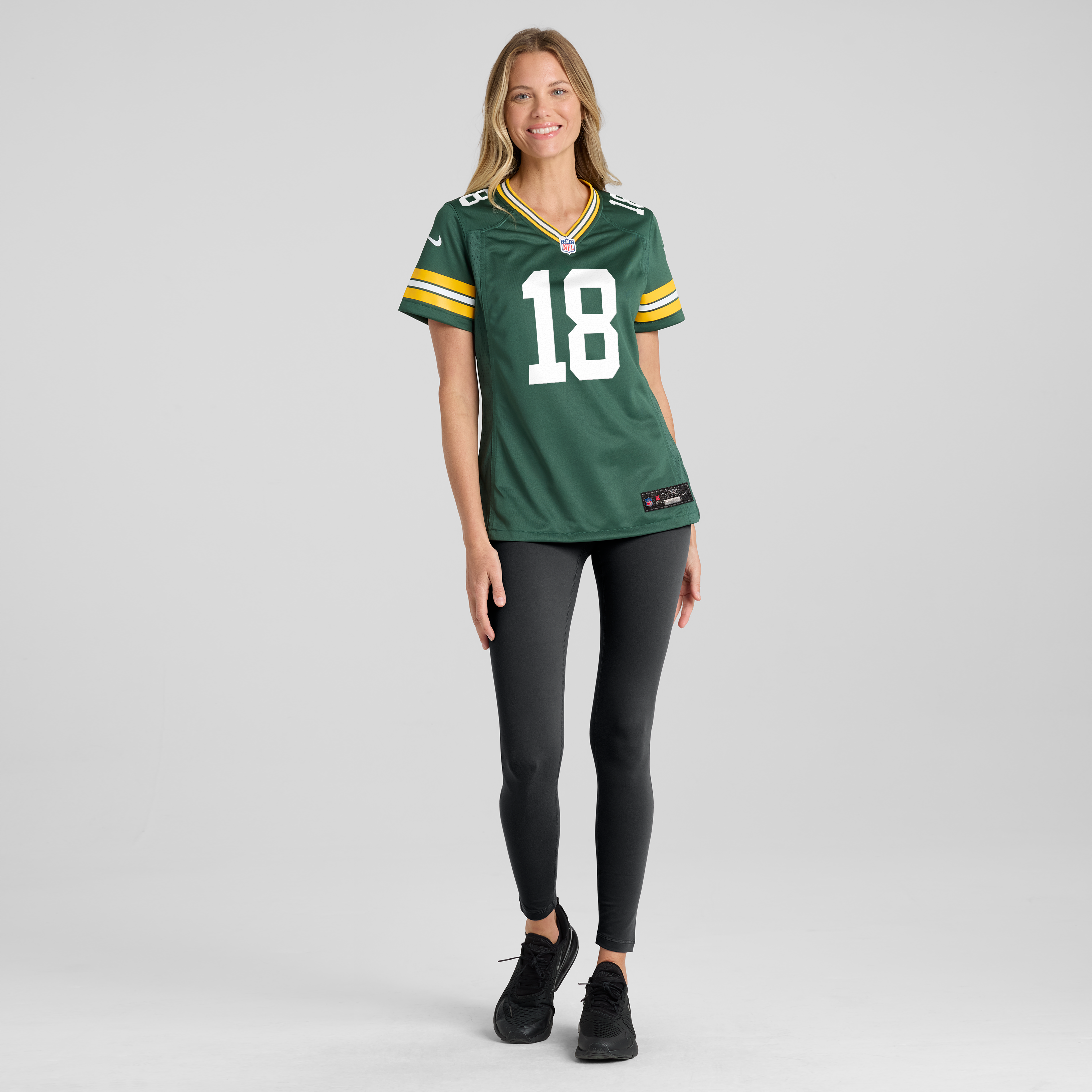 Women's Nike Jonnu Smith Green Bay Packers Team Game Jersey