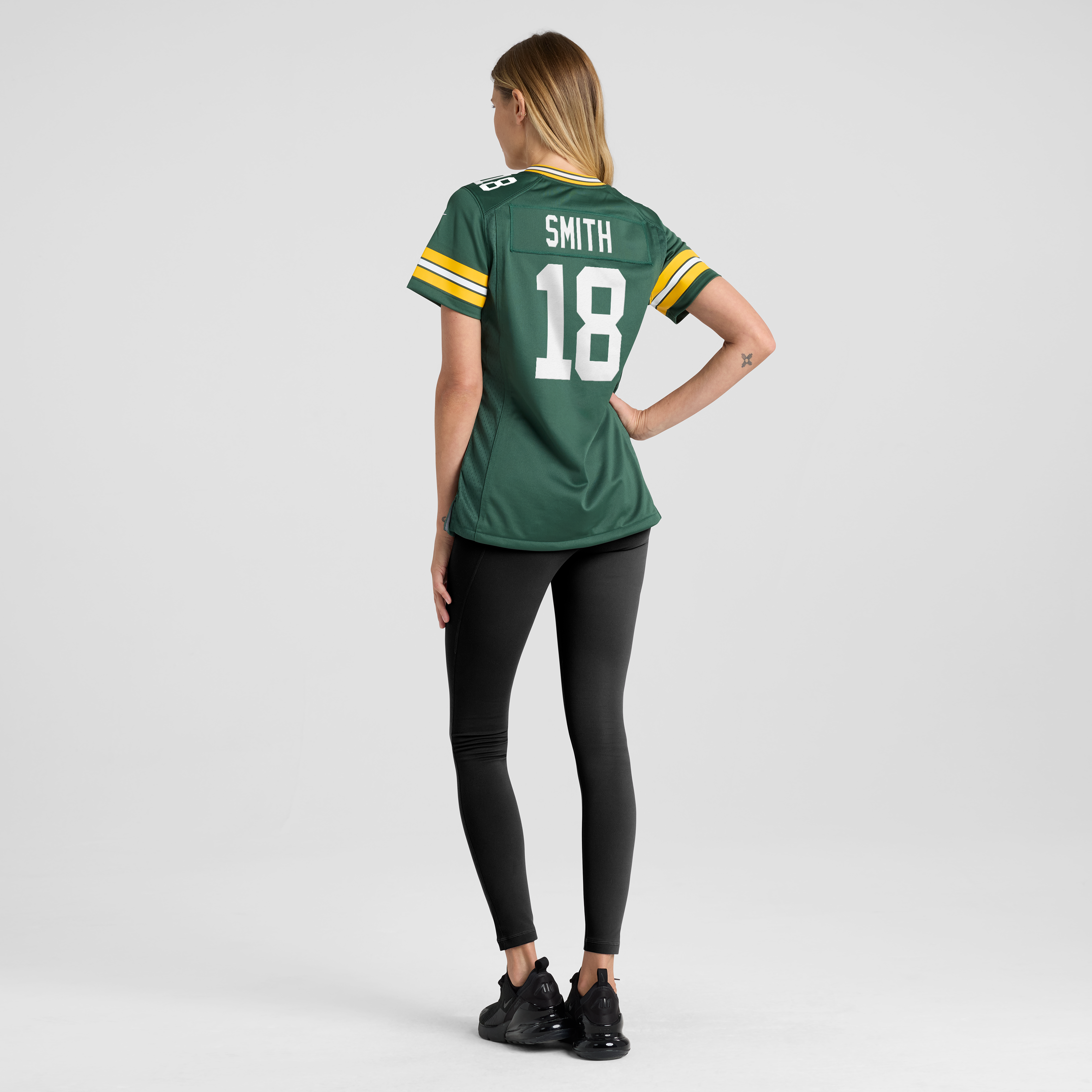 Women's Nike Jonnu Smith Green Bay Packers Team Game Jersey