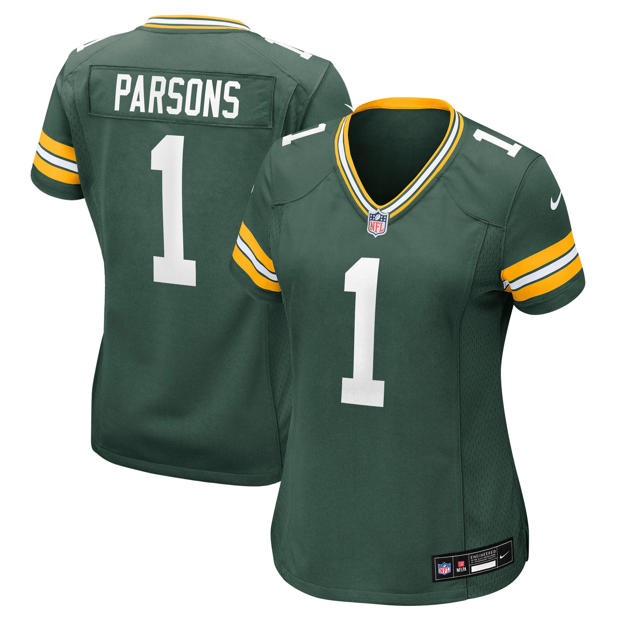 Women's Nike Micah Parsons Green Bay Packers Team Game Jersey