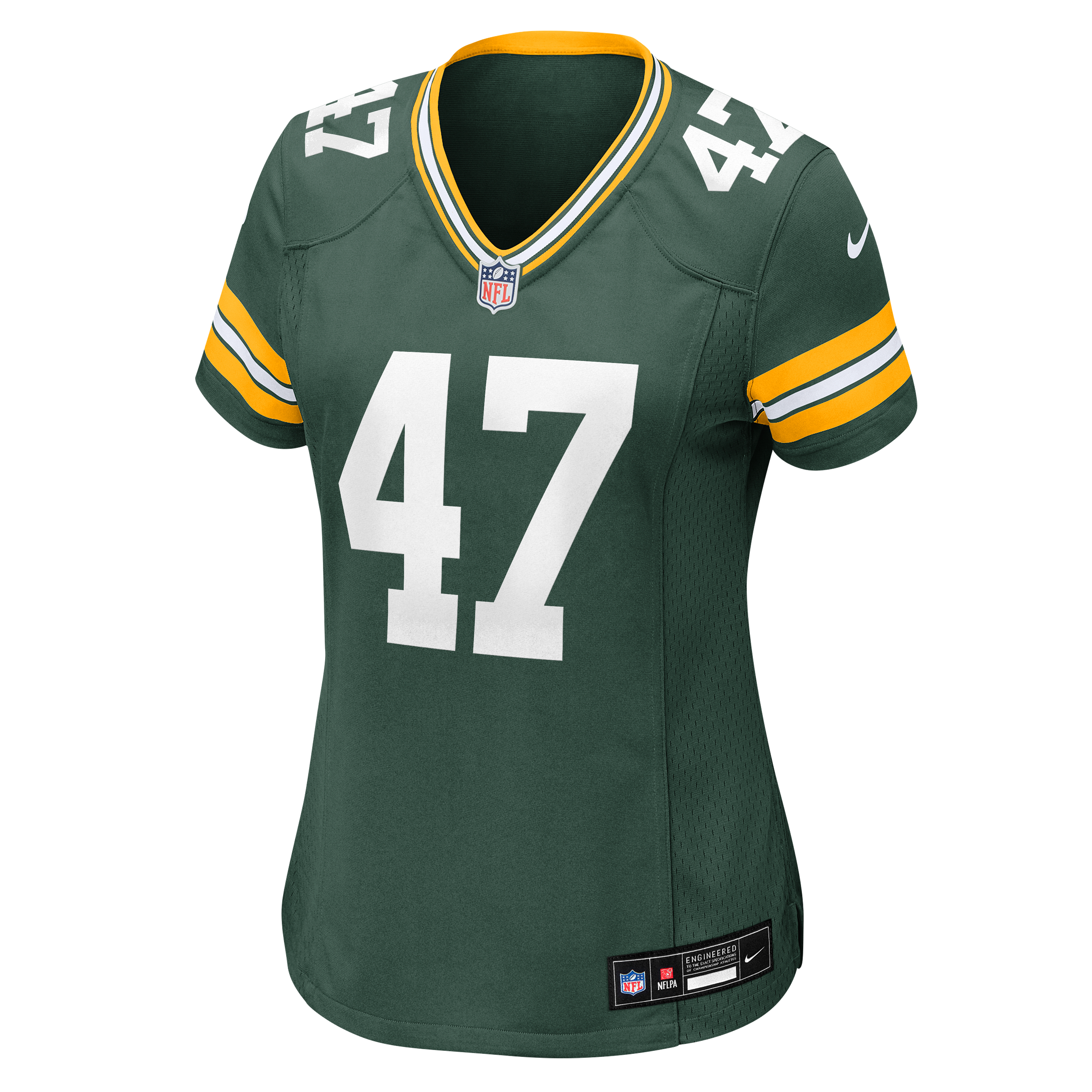 Women's Nike Nyjalik Kelly Green Bay Packers Team Game Jersey