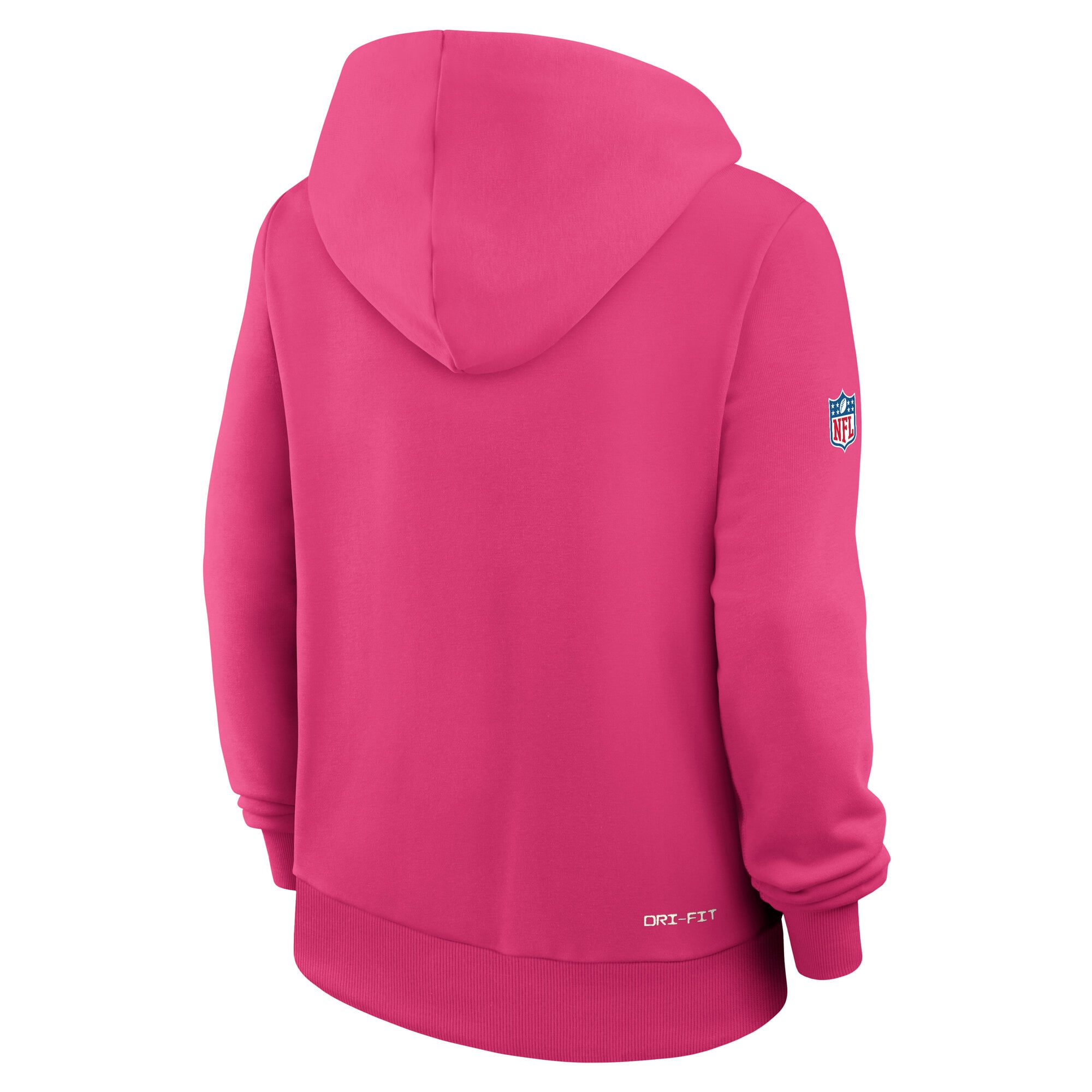 Women's Nike  Pink Green Bay Packers 2026 NFL Crucial Catch Sideline Standard Issue Dri-FIT Pullover Hoodie