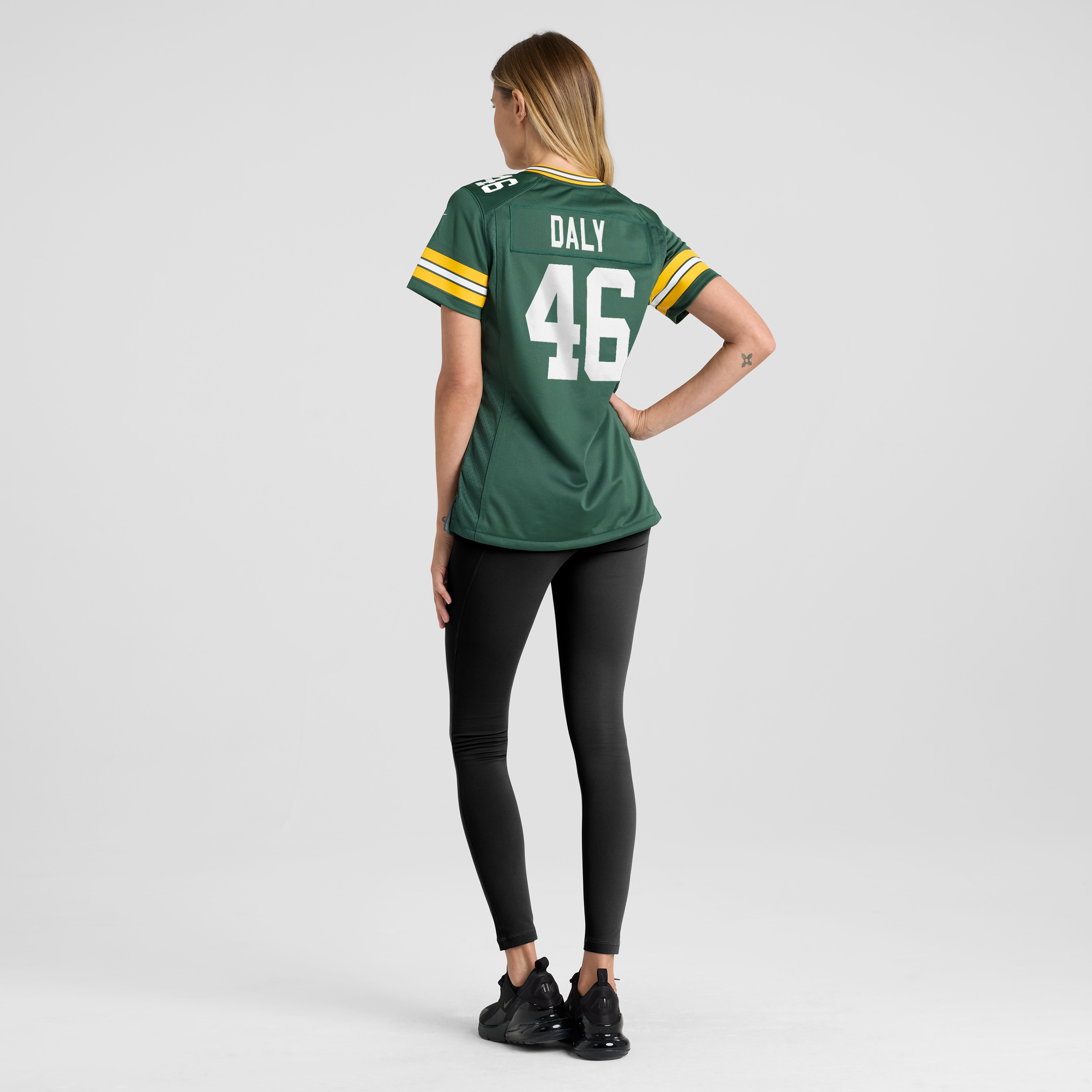 Women's Nike Scott Daly Green Bay Packers Team Game Jersey