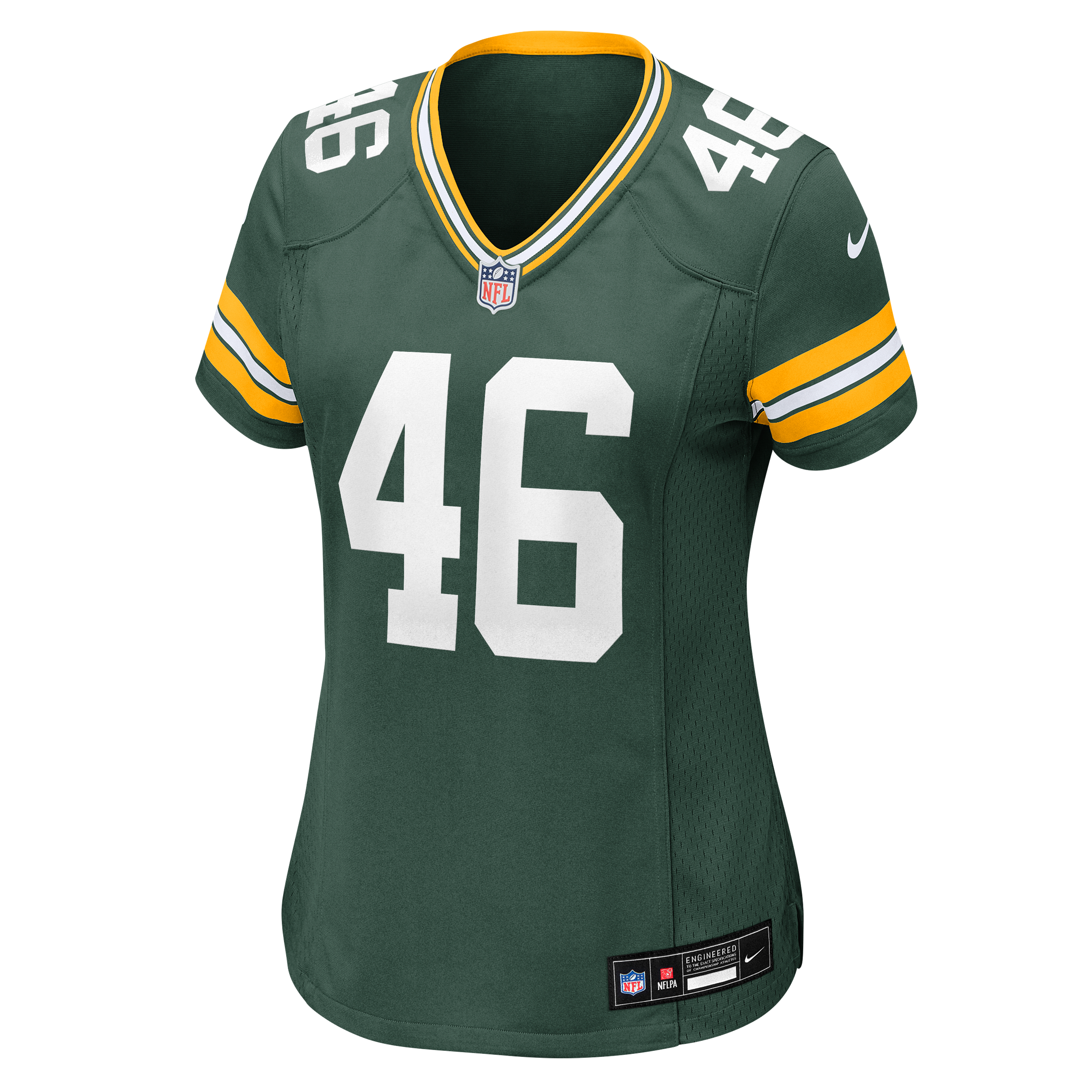 Women's Nike Scott Daly Green Bay Packers Team Game Jersey