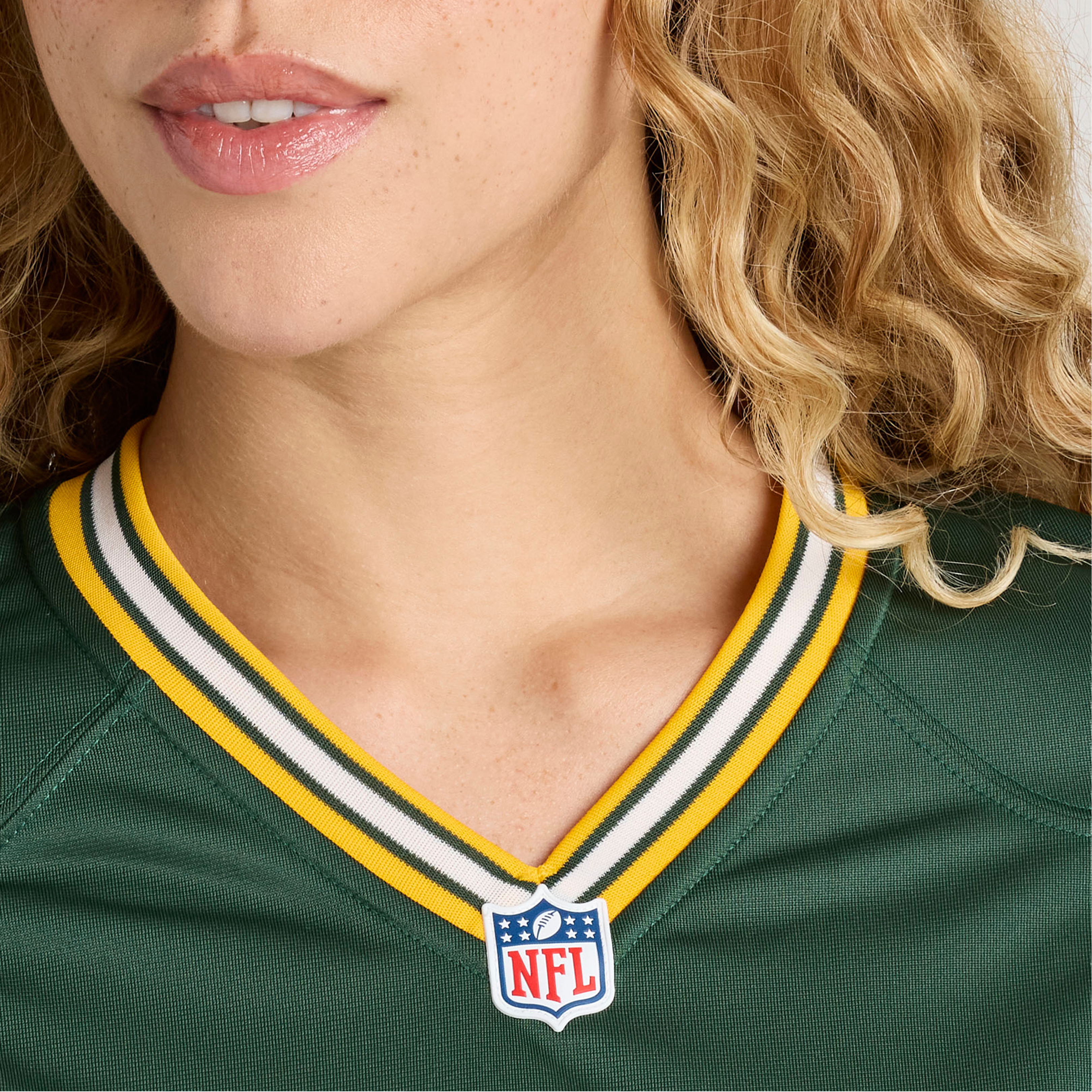 Women's Nike Trey Smack Green Bay Packers Team Game Jersey