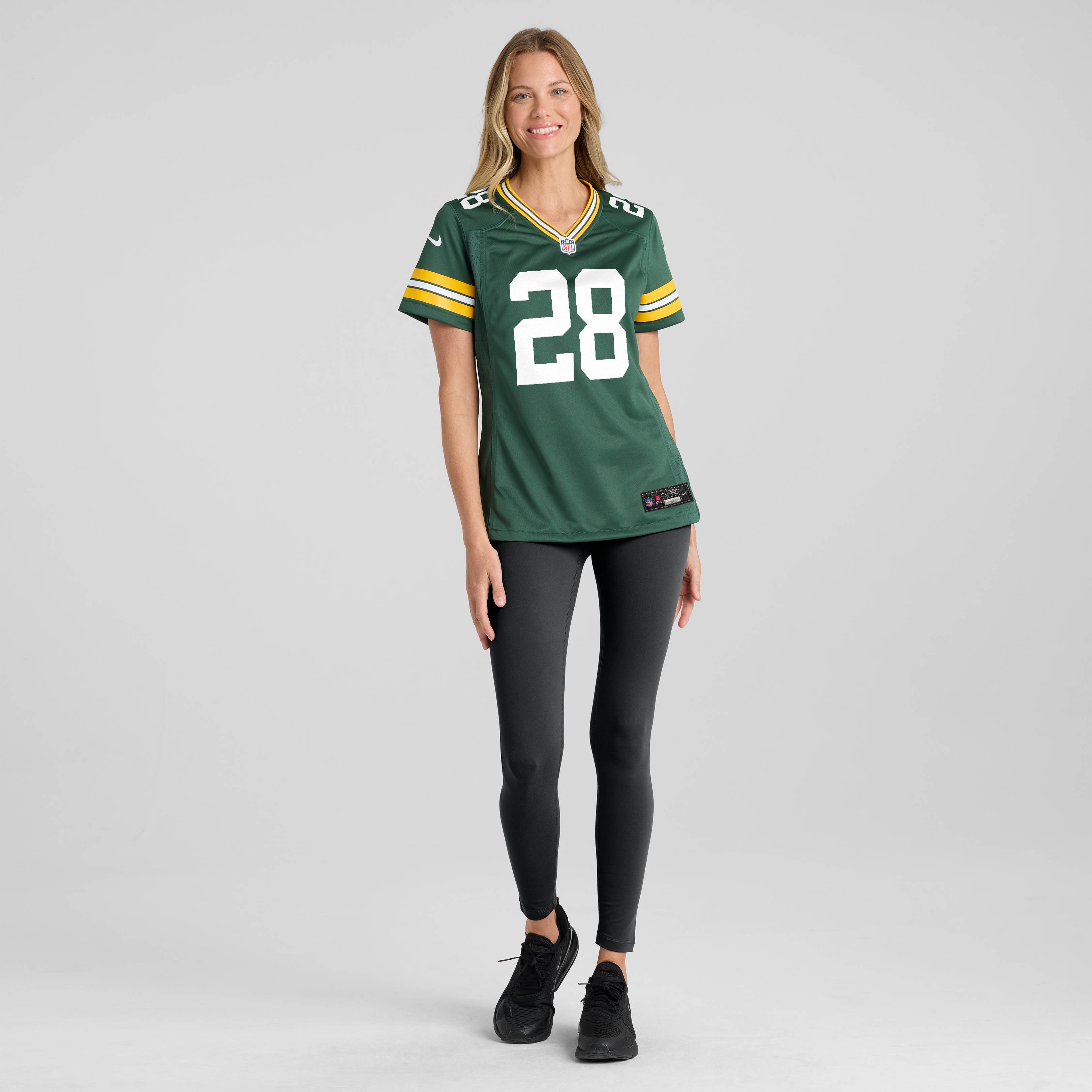 Women's Nike Trey Smack Green Bay Packers Team Game Jersey