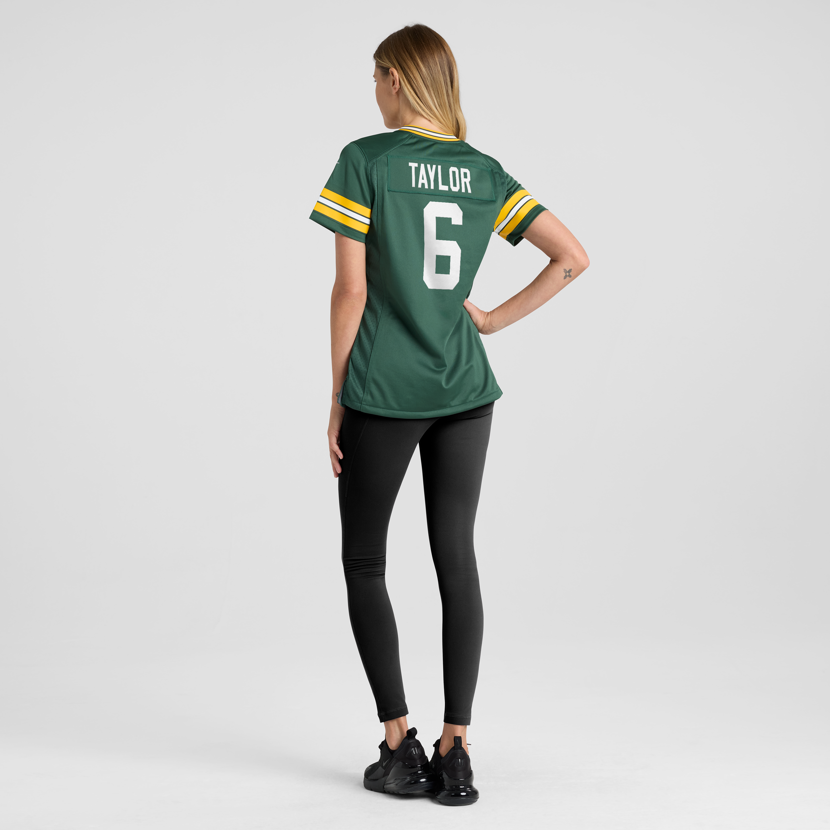 Women's Nike Tyrod Taylor Green Bay Packers Team Game Jersey