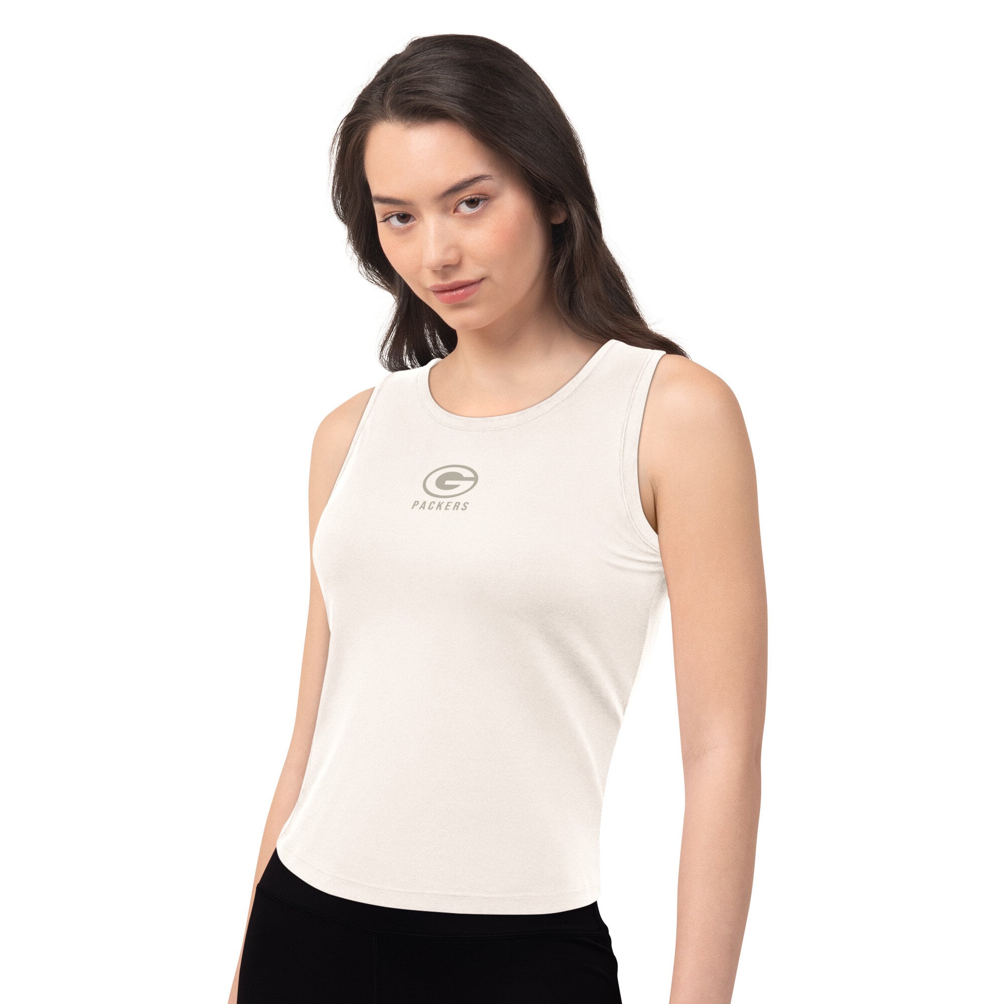Débardeur court athleisure Starter Green Bay Packers pour femme
