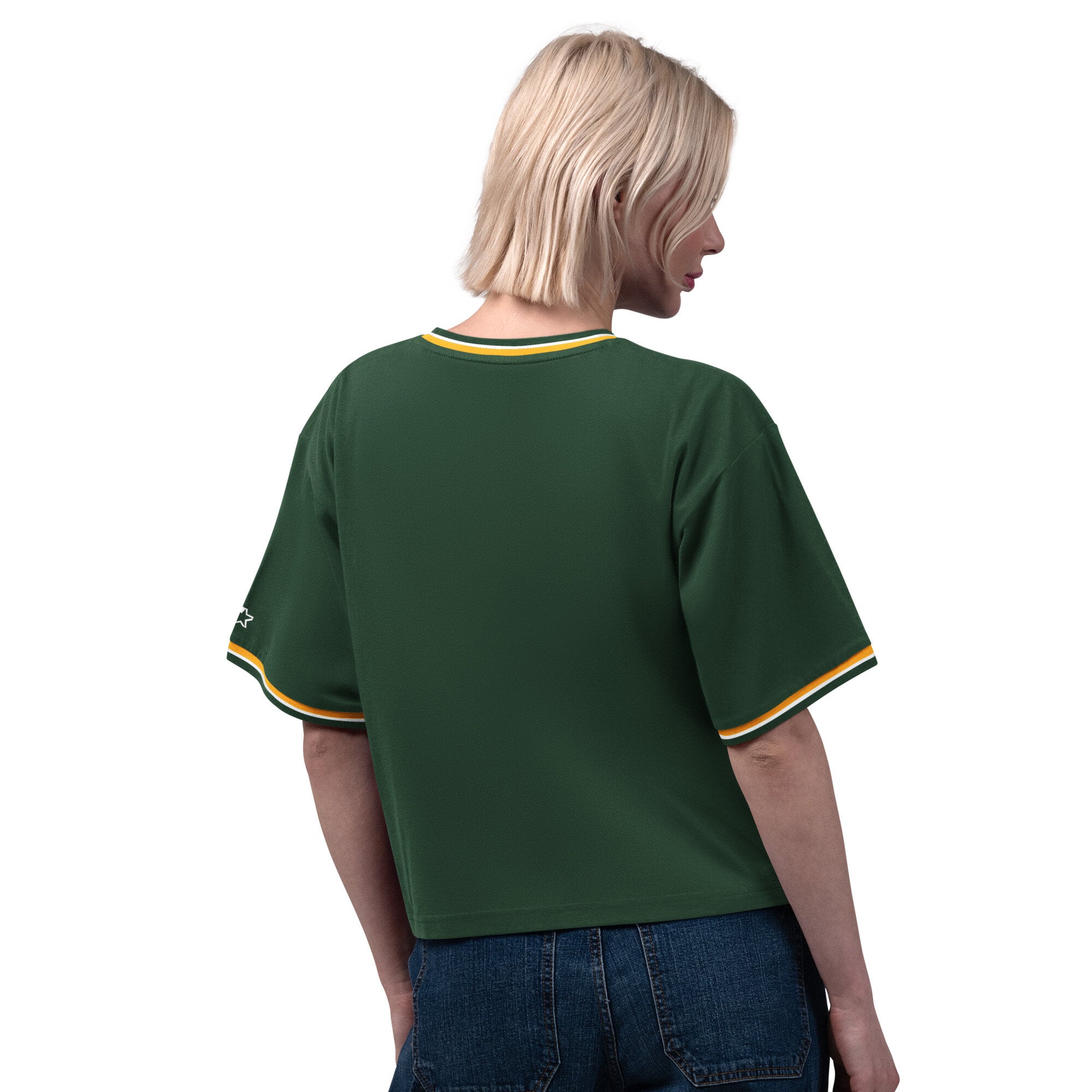 T-shirt court Starter Green Bay Packers Ace pour femmes