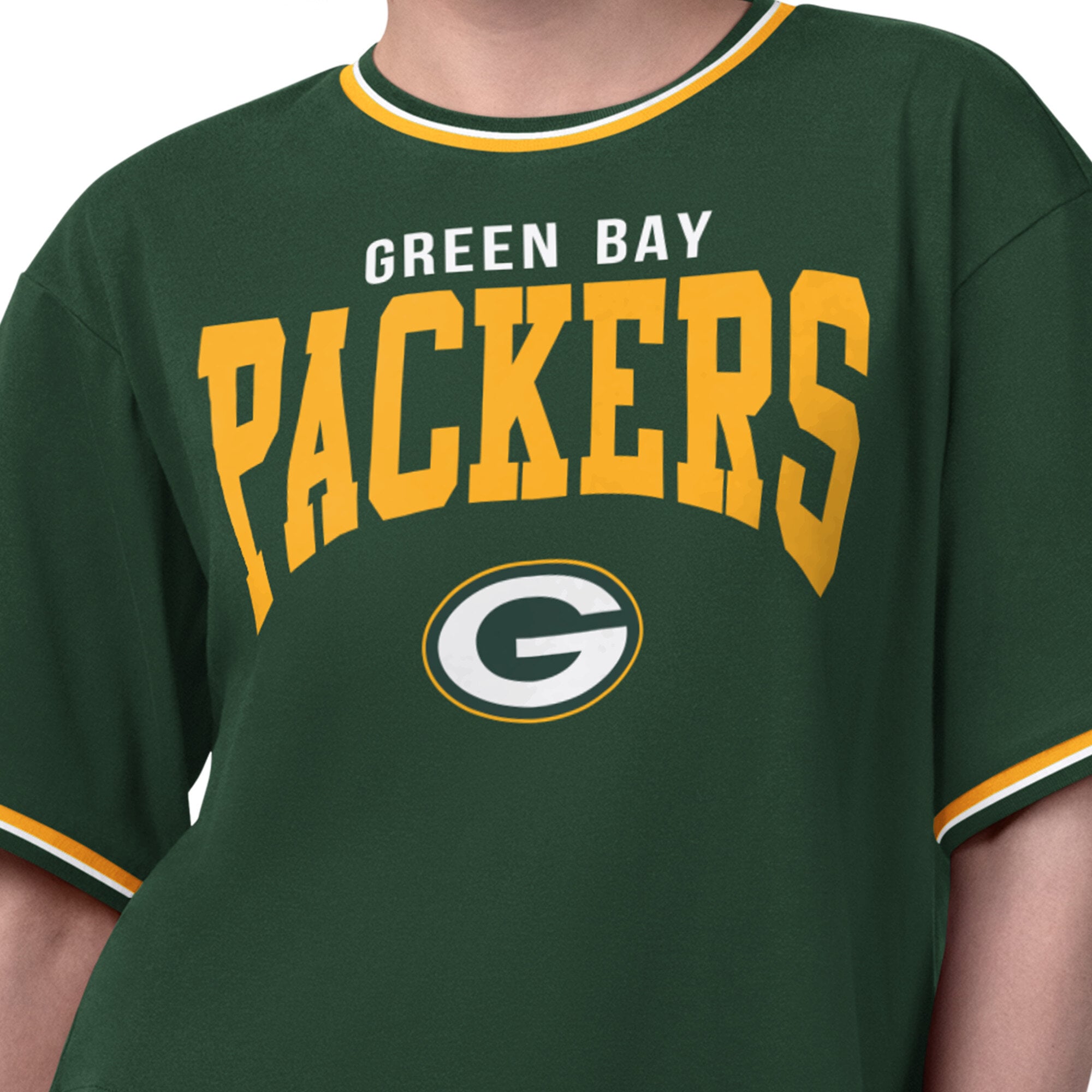 T-shirt court Starter Green Bay Packers Ace pour femmes