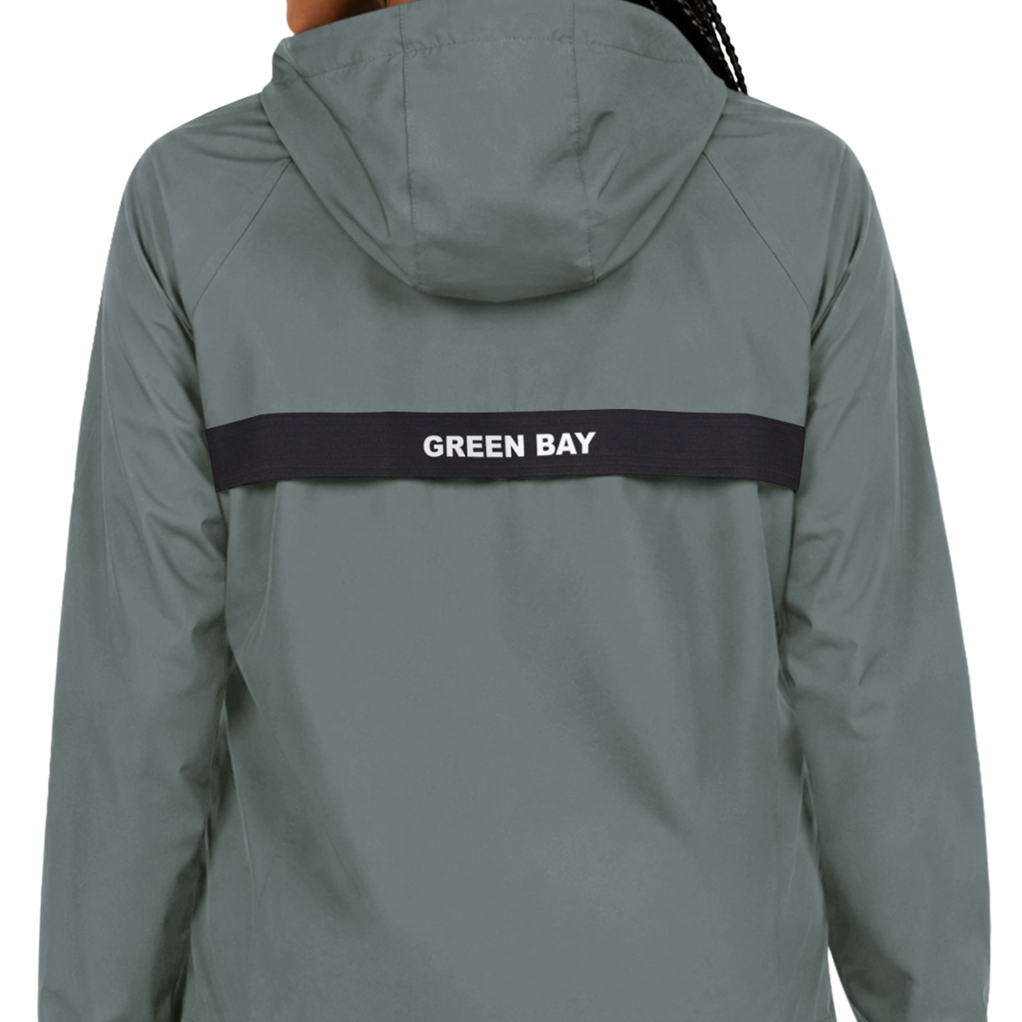 Veste raglan légère à fermeture éclair intégrale Starter Green Bay Packers pour femme