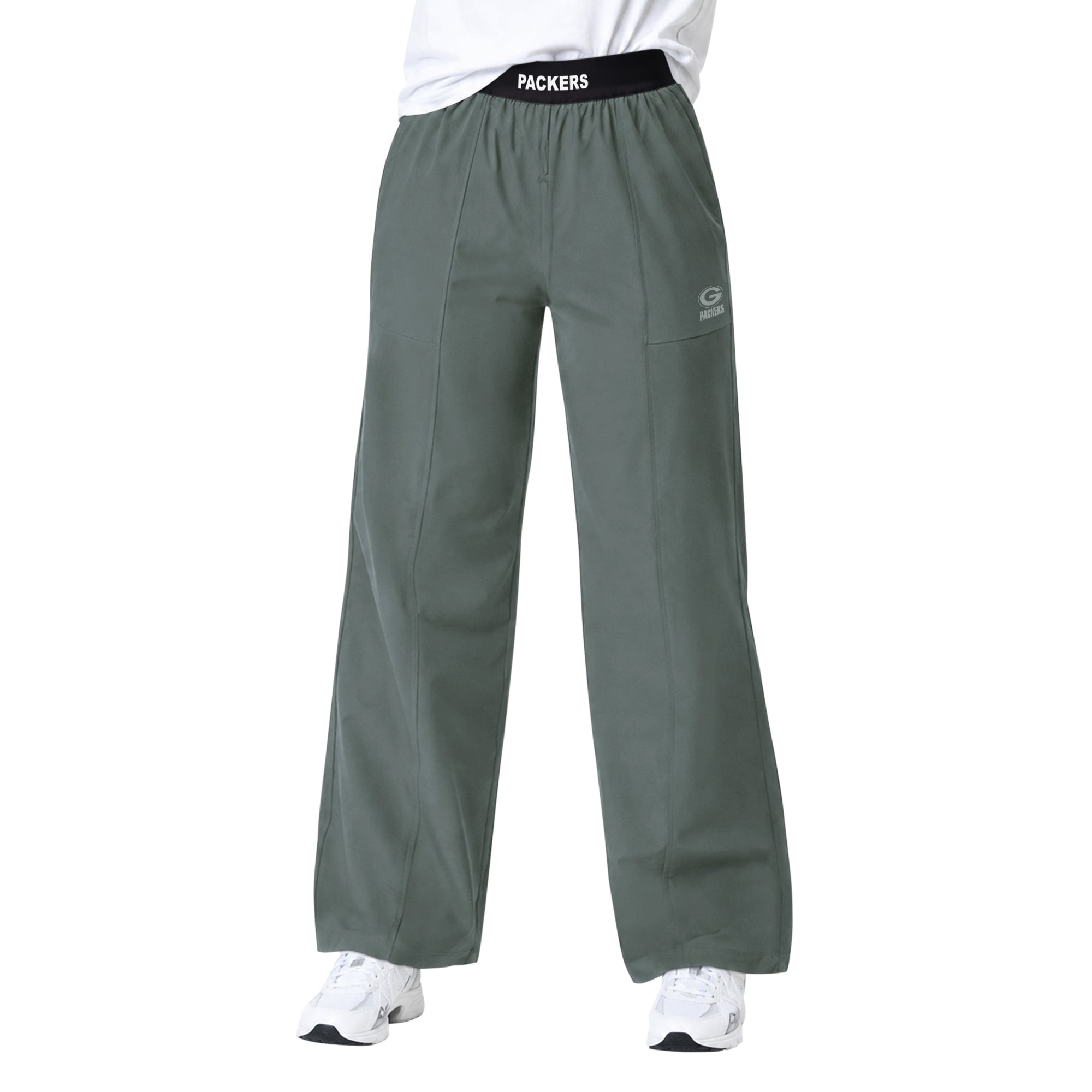 Pantalon de sport à jambes larges Starter Green Bay Packers pour femmes