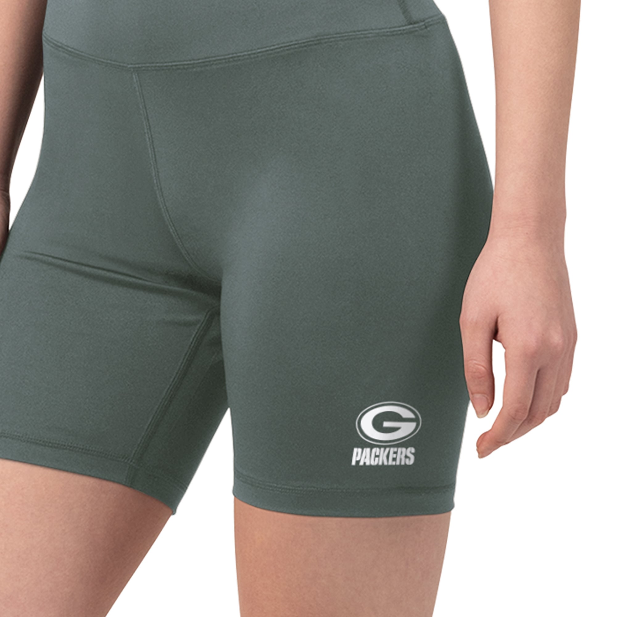 Women's Starter Green Bay Packers Biker Shorts