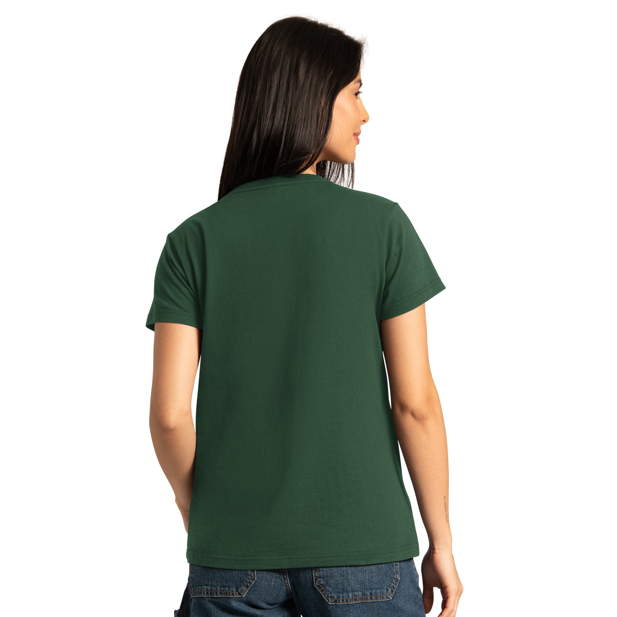 Pack de t-shirts à manches courtes et longues Starter Green/Cash Green Bay Packers pour femmes
