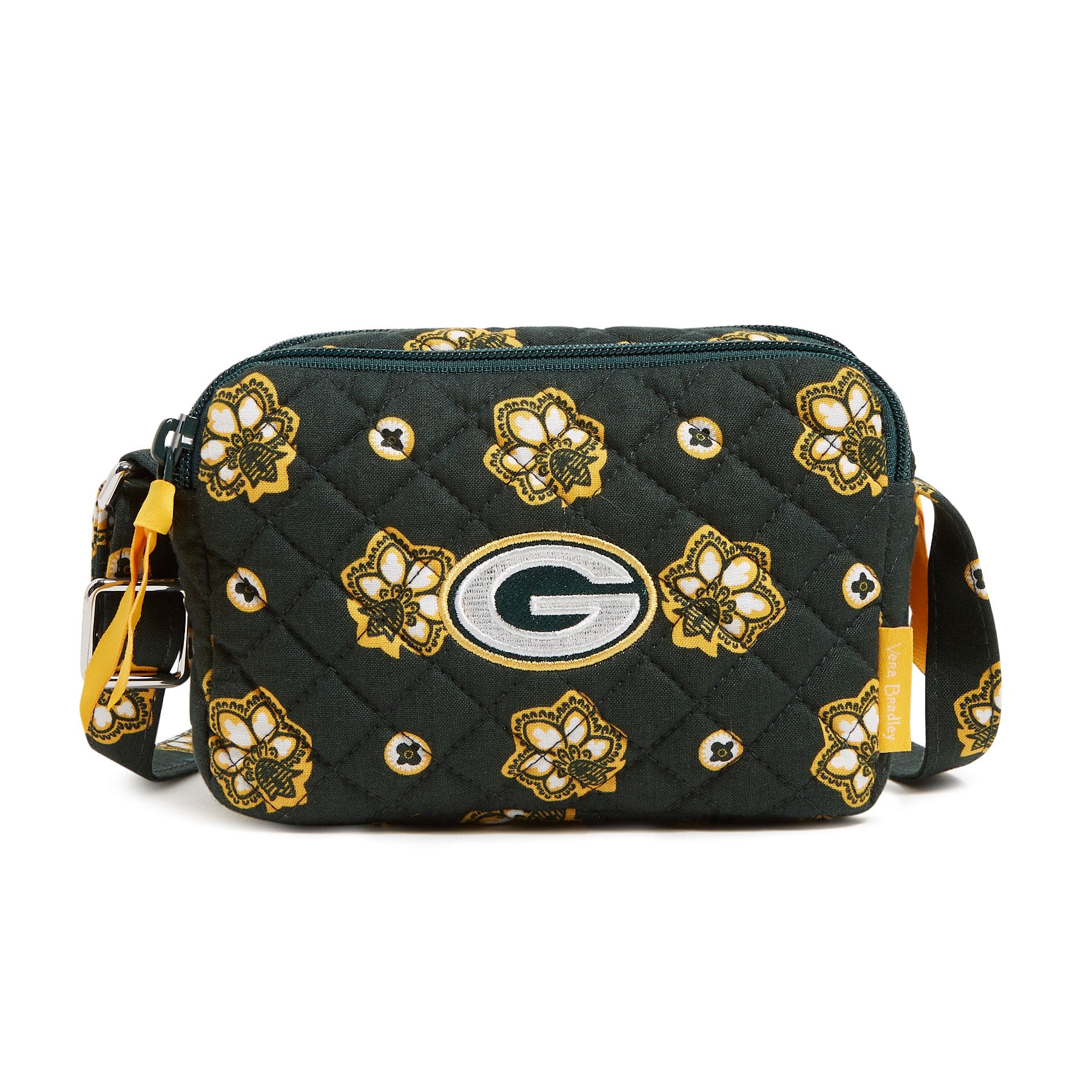 Women's Vera Bradley Green Bay Packers Small Stadium Crossbody Bag