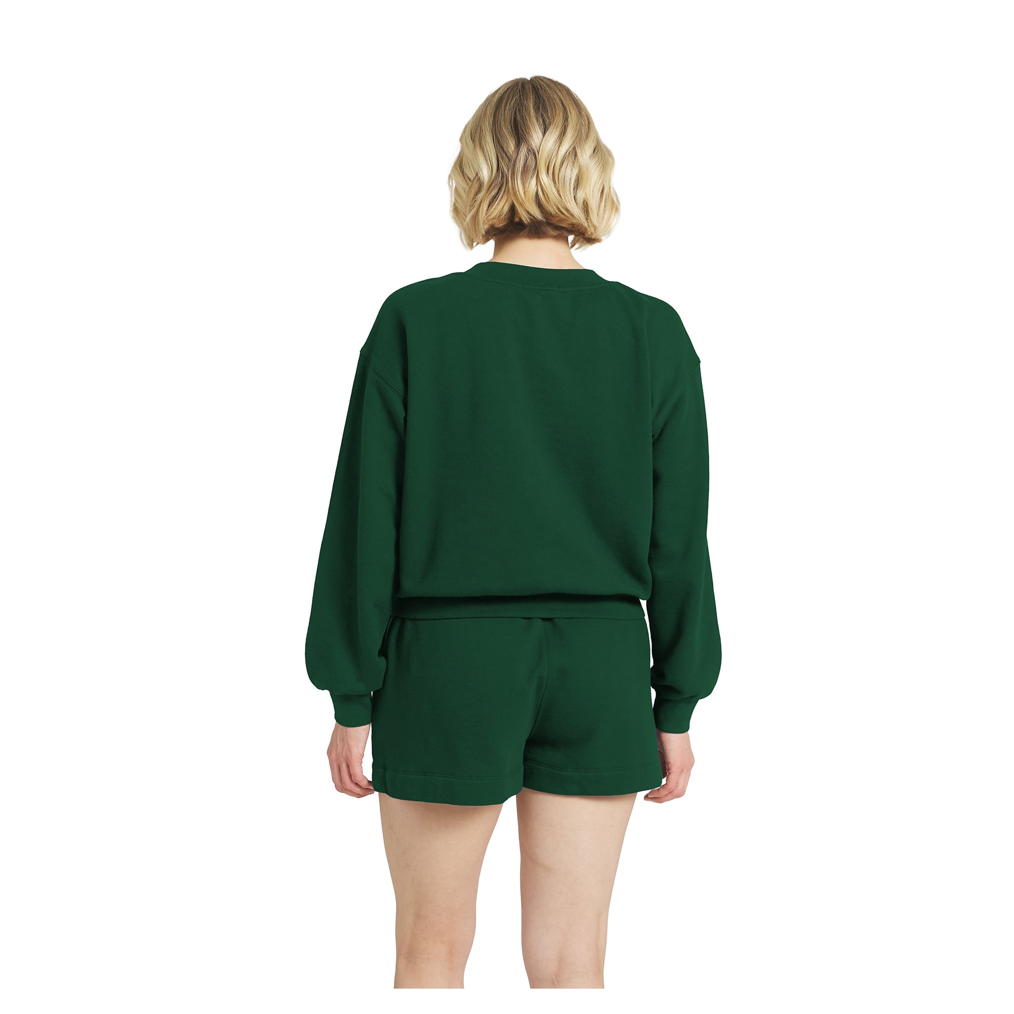 Women's WEAR by Erin Andrews Green Bay Packers Fleece V-Neck Lounge Set