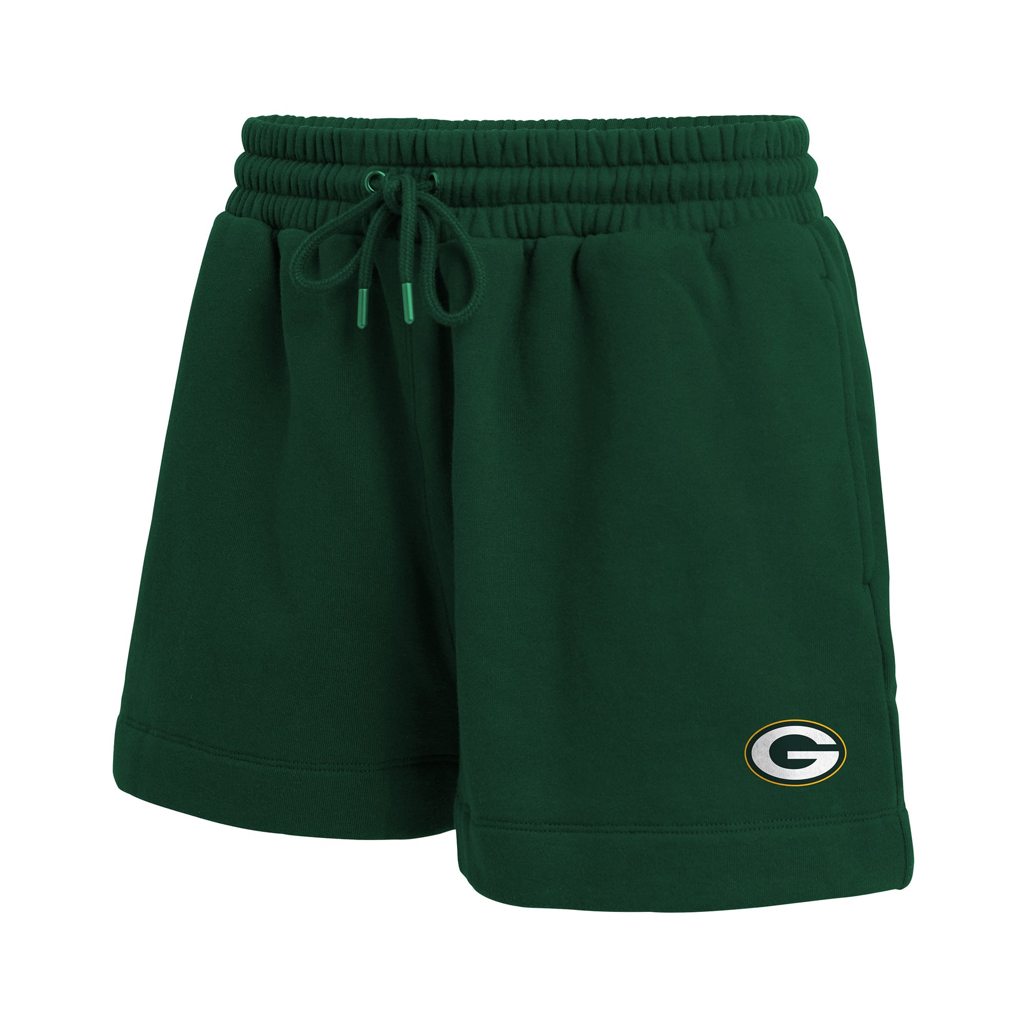 Women's WEAR by Erin Andrews Green Bay Packers Fleece V-Neck Lounge Set
