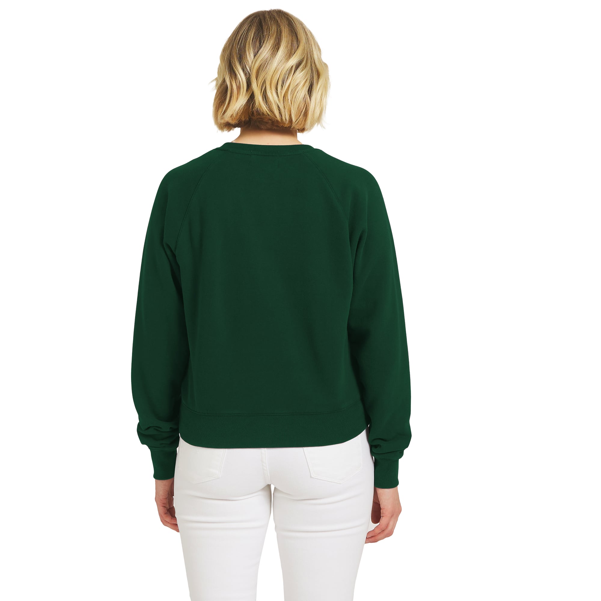 Women's WEAR by Erin Andrews  Green Bay Packers Heathered Crew Cardigan Sweater