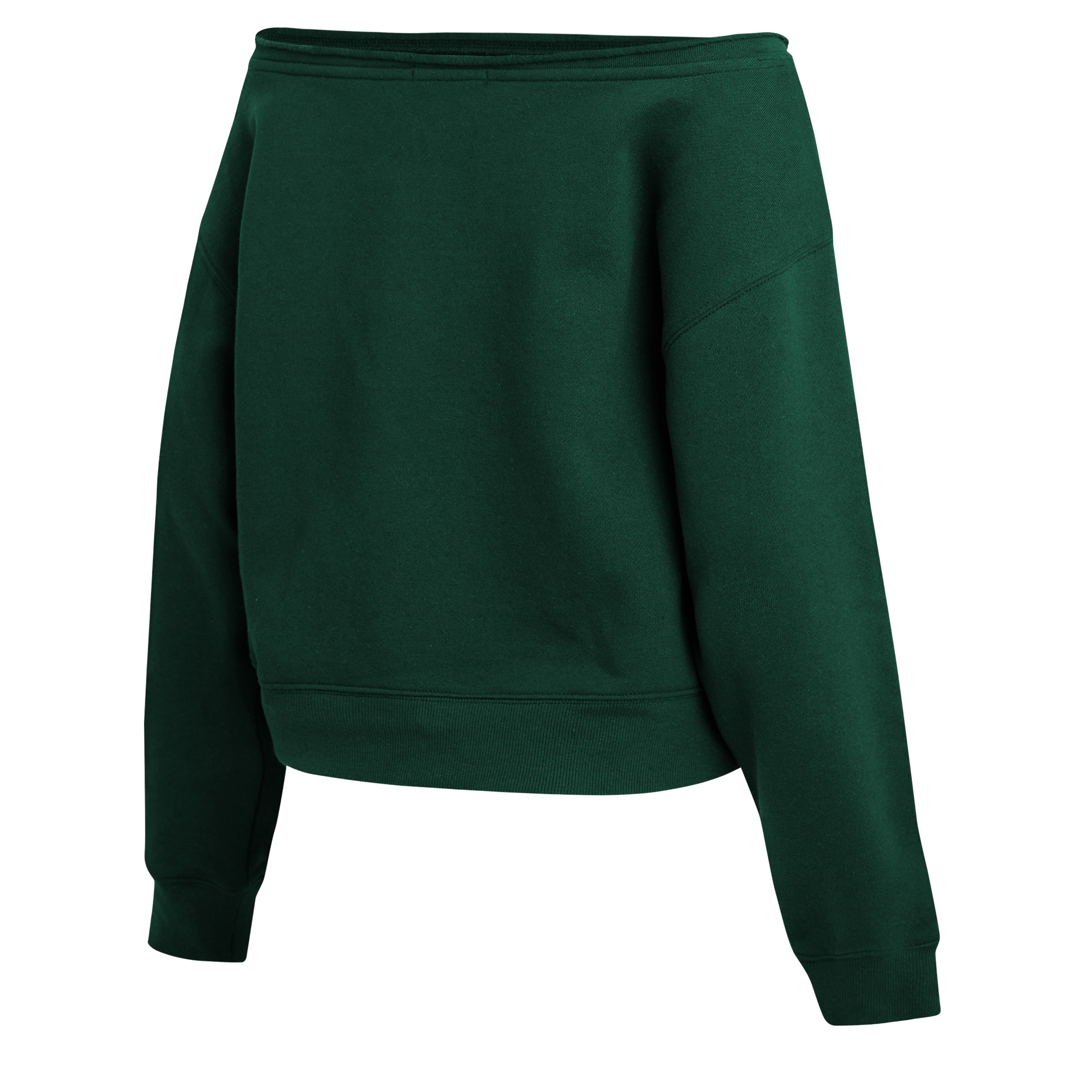 Women's WEAR by Erin Andrews Green Bay Packers Off-the-Shoulder Sweatshirt