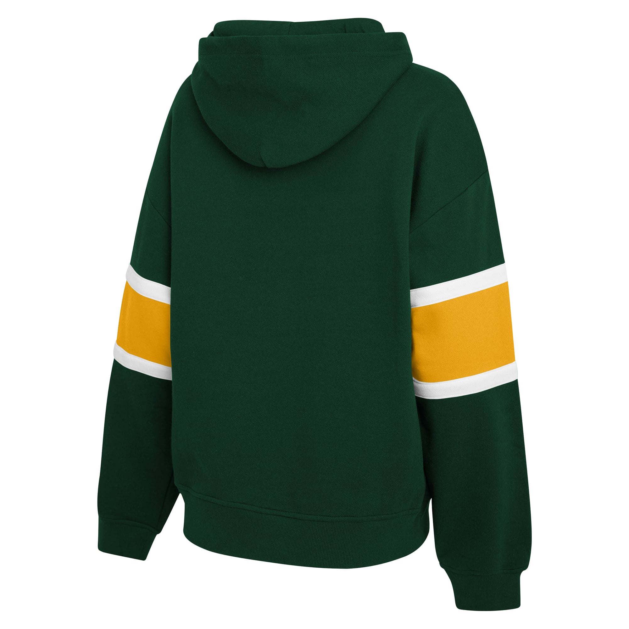 Sweat à capuche rayé vert Green Bay Packers pour femmes de la marque WEAR by Erin Andrews