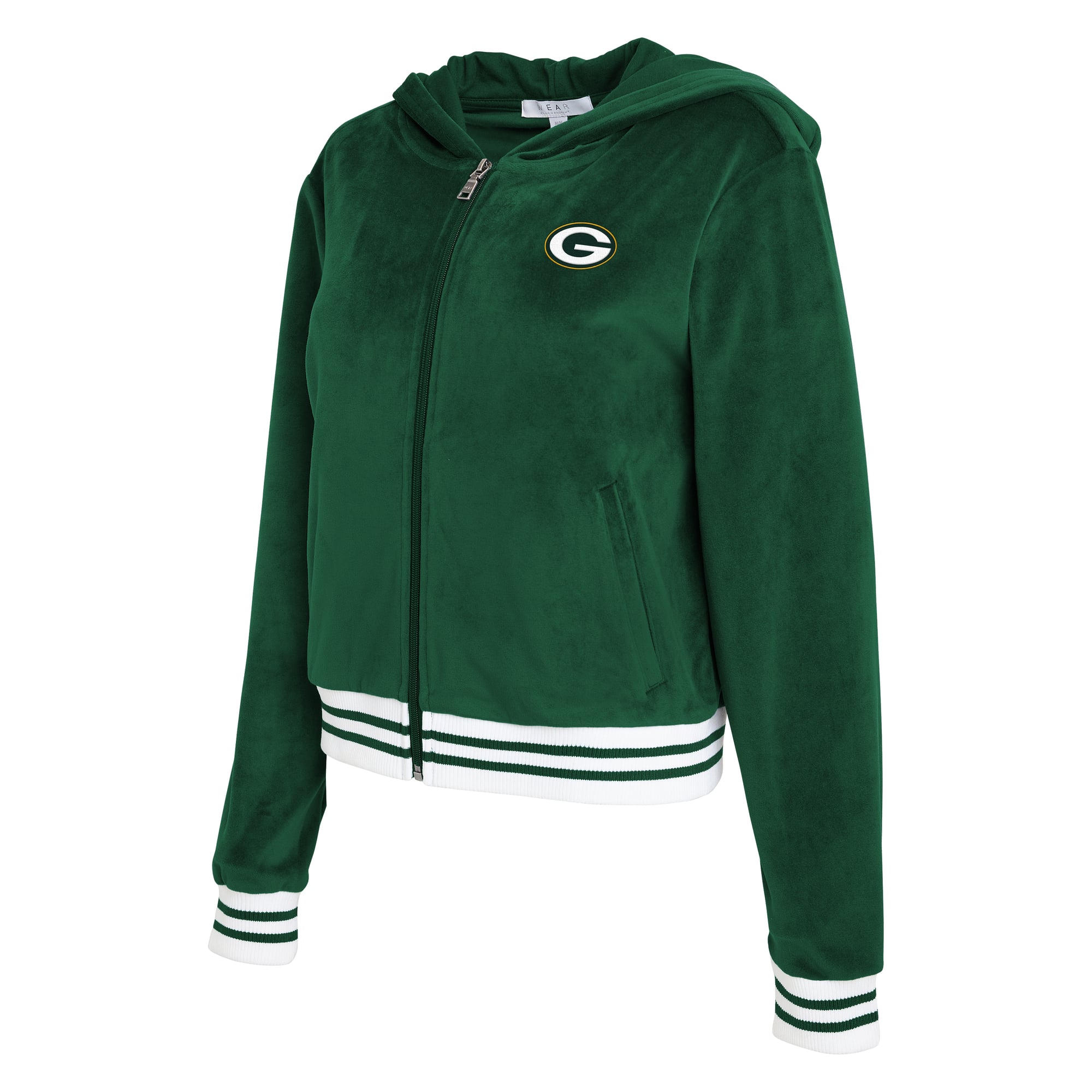 Survêtement en velours vert Green Bay Packers pour femmes de la marque WEAR by Erin Andrews