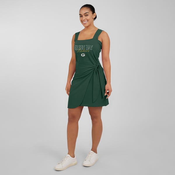 green bay dress for less Women's WEAR by Erin Andrews Green Packers Wrap replen