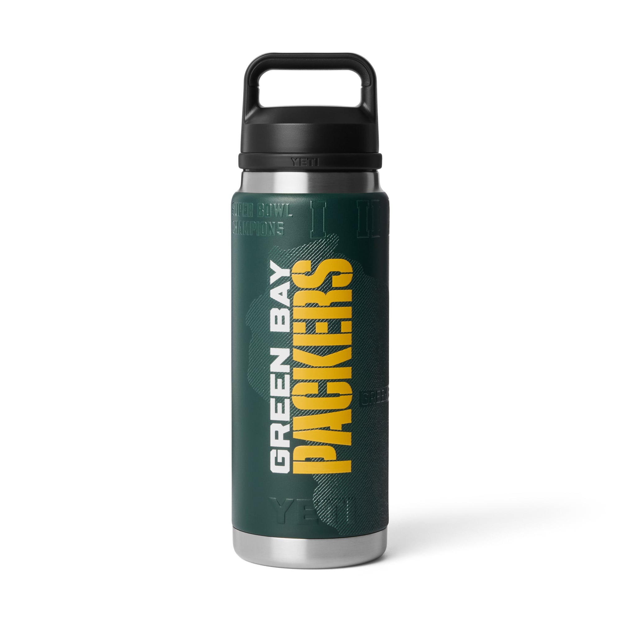 YETI Green Bay Packers 26oz. Fandom Rambler Chug Water Bottle