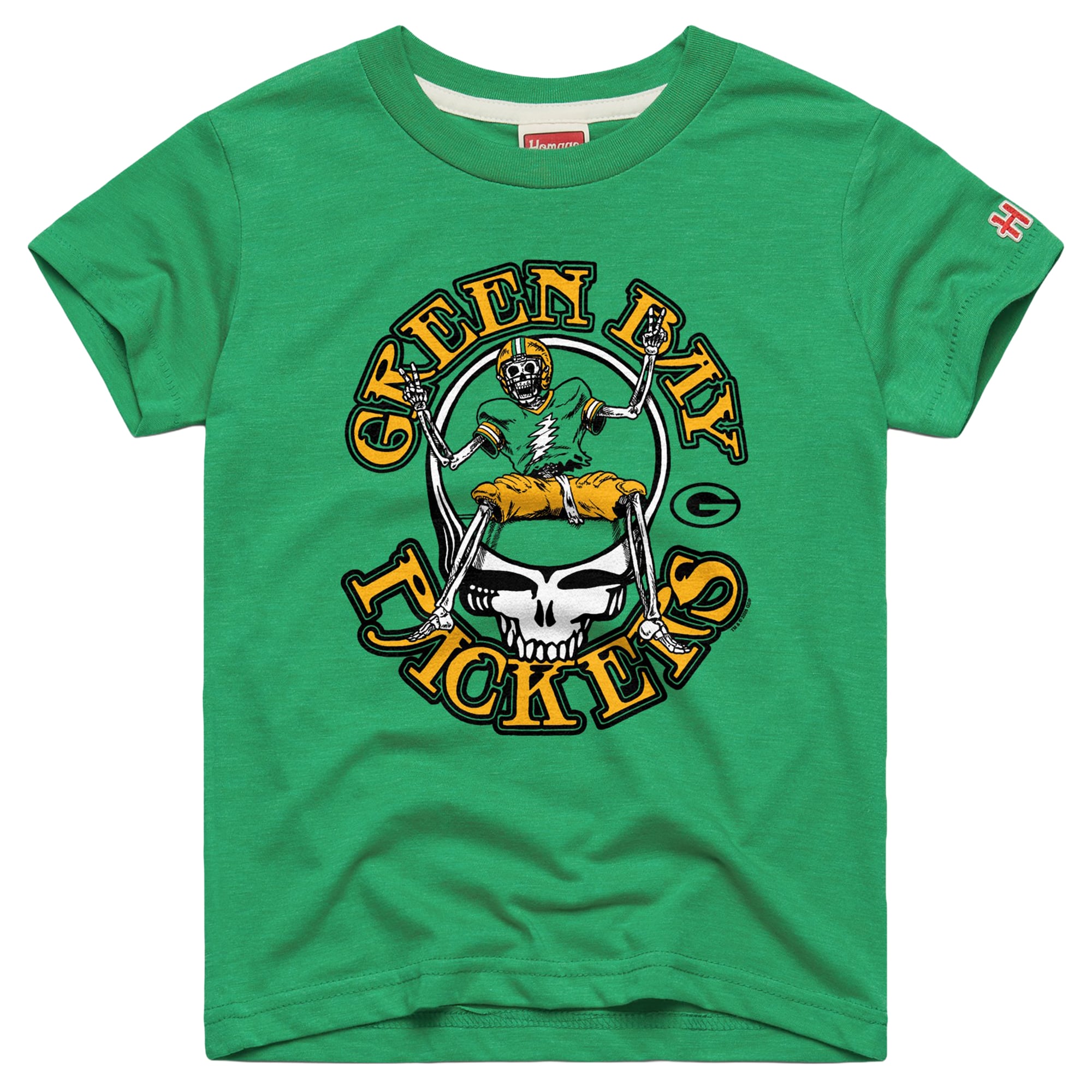 T-shirt enfant Hommage Green Bay Packers NFL x Grateful Dead Tri-Blend