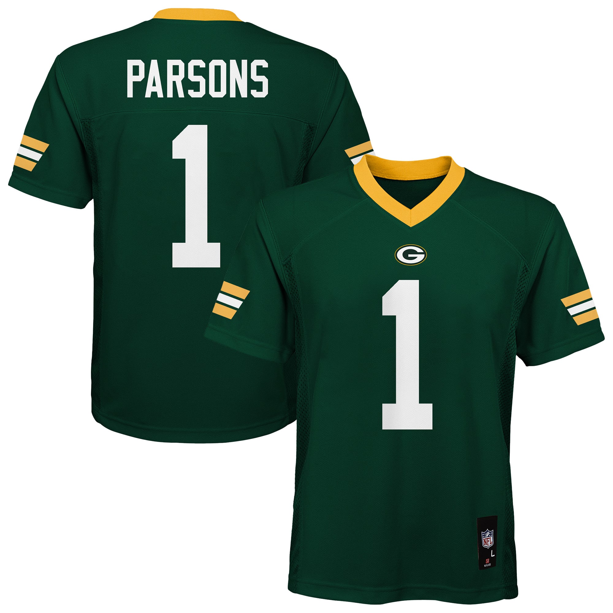 Youth Micah Parsons Green Bay Packers Replica Jersey