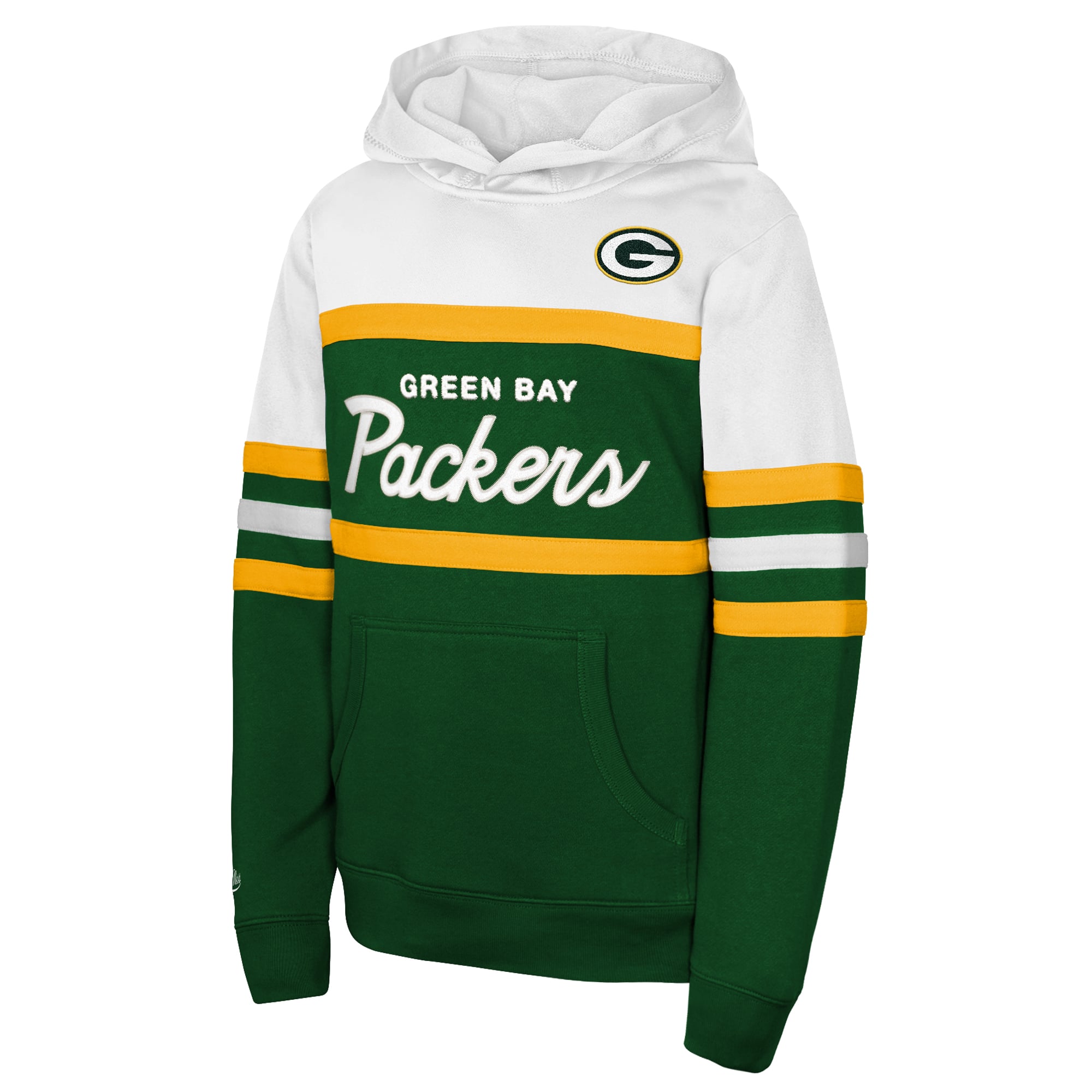 Youth Mitchell & Ness Green Bay Packers Head Coach Hoodie