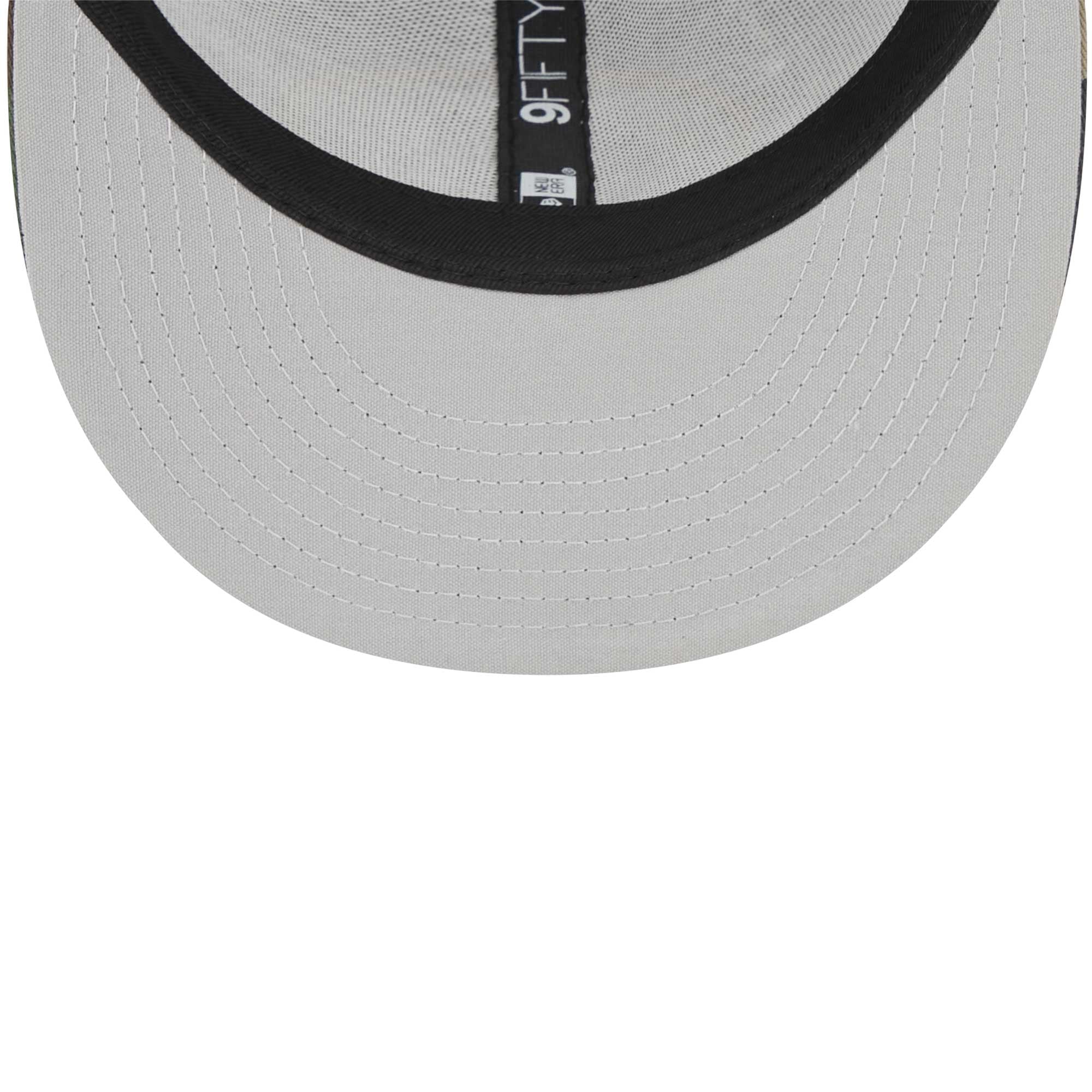 Casquette trucker New Era 9FIFTY à fermeture snapback, motif camouflage Green Bay Packers, pour jeunes