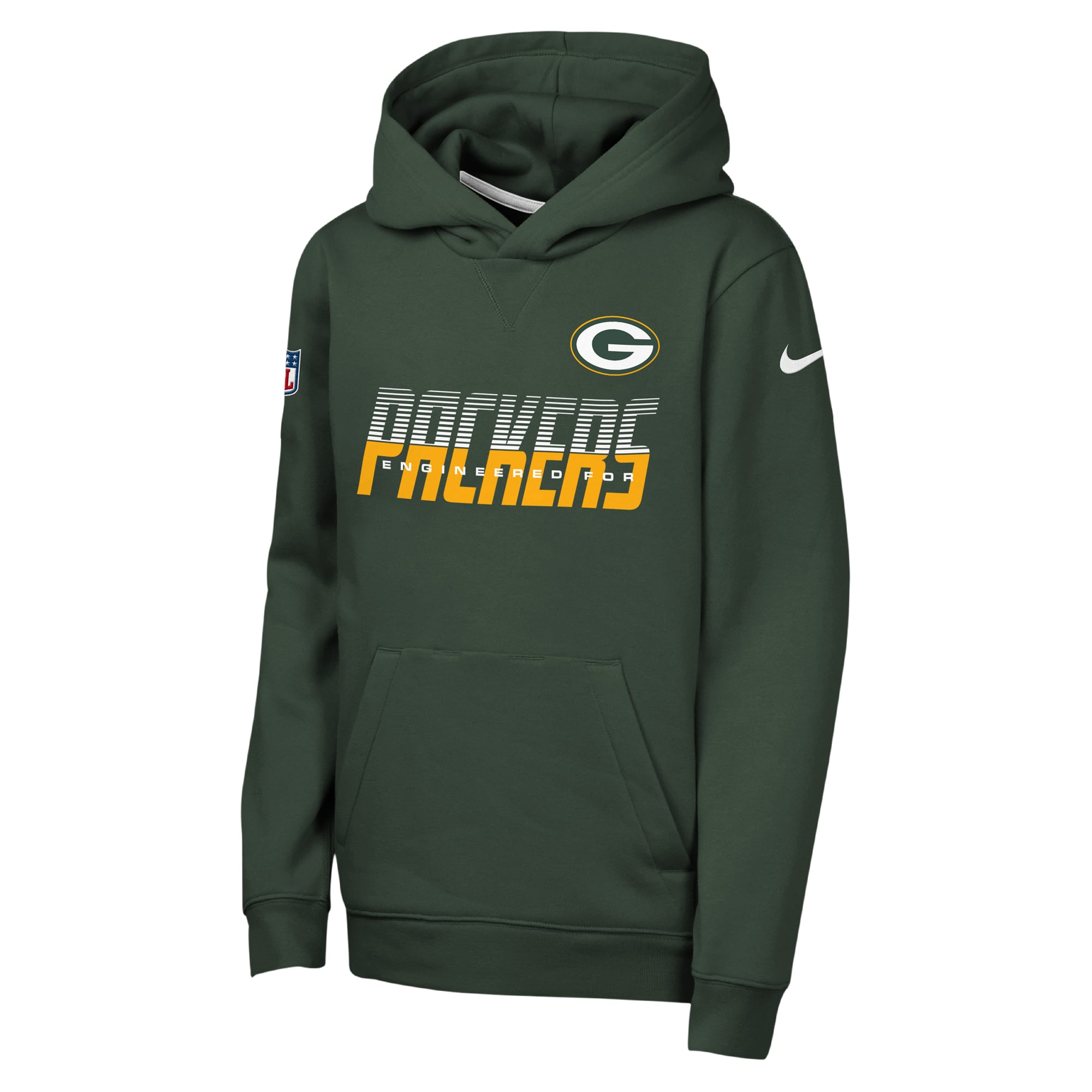 Youth Nike Green Bay Packers Sideline Dri-FIT Hoodie