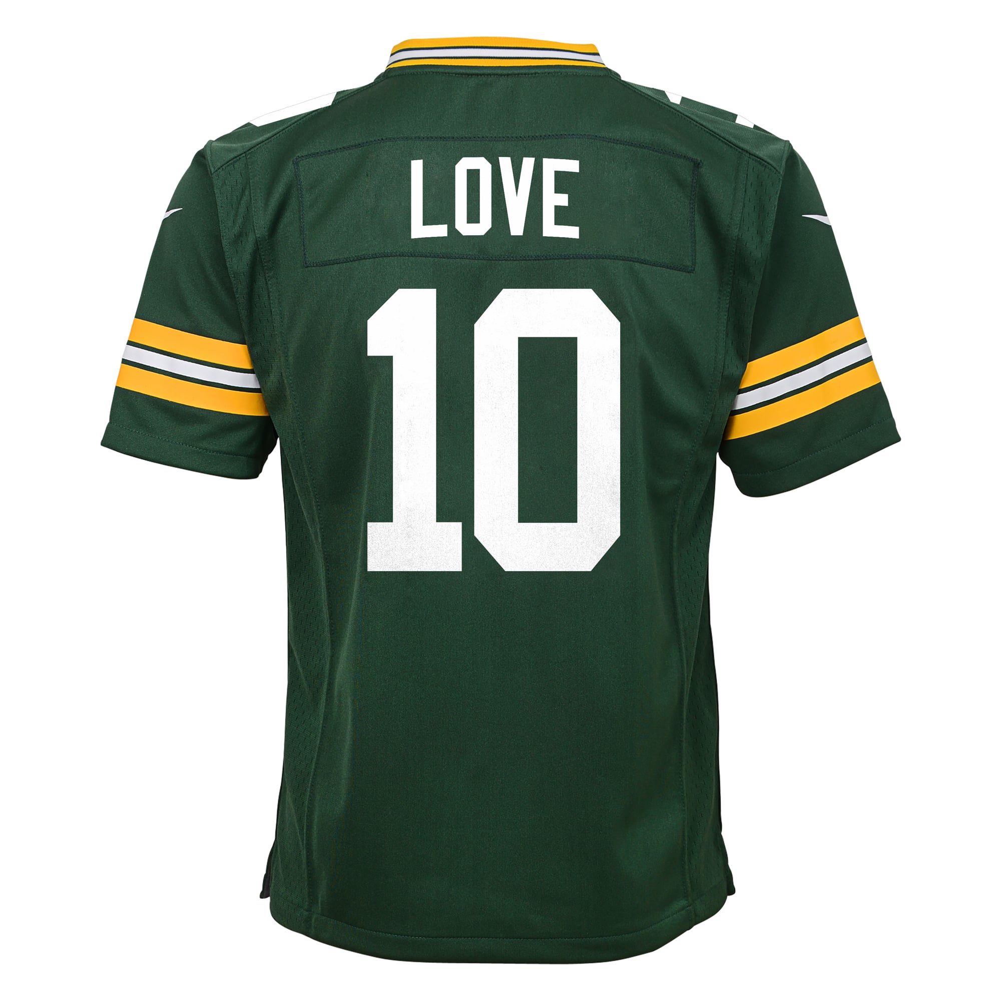 Youth Nike Jordan Love Green Bay Packers Team Game Jersey