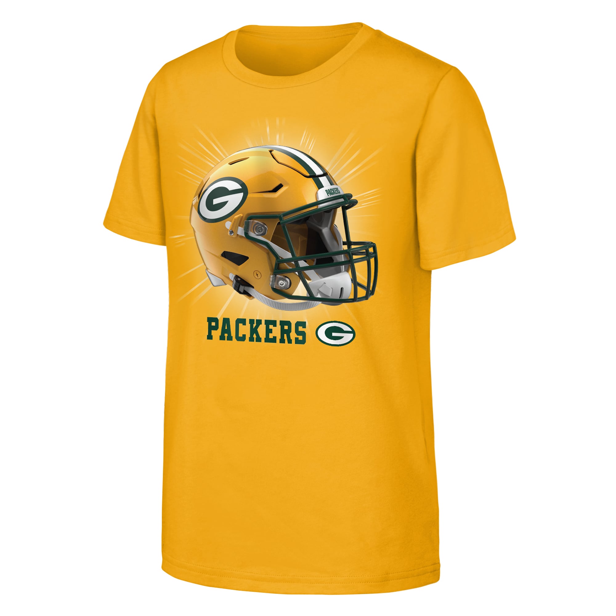 Youth Outerstuff Gold Green Bay Packers Winning Mentality T-Shirt