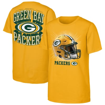 Green Bay Packers Outerstuff Youth Winning Mentality T-Shirt - Gold
