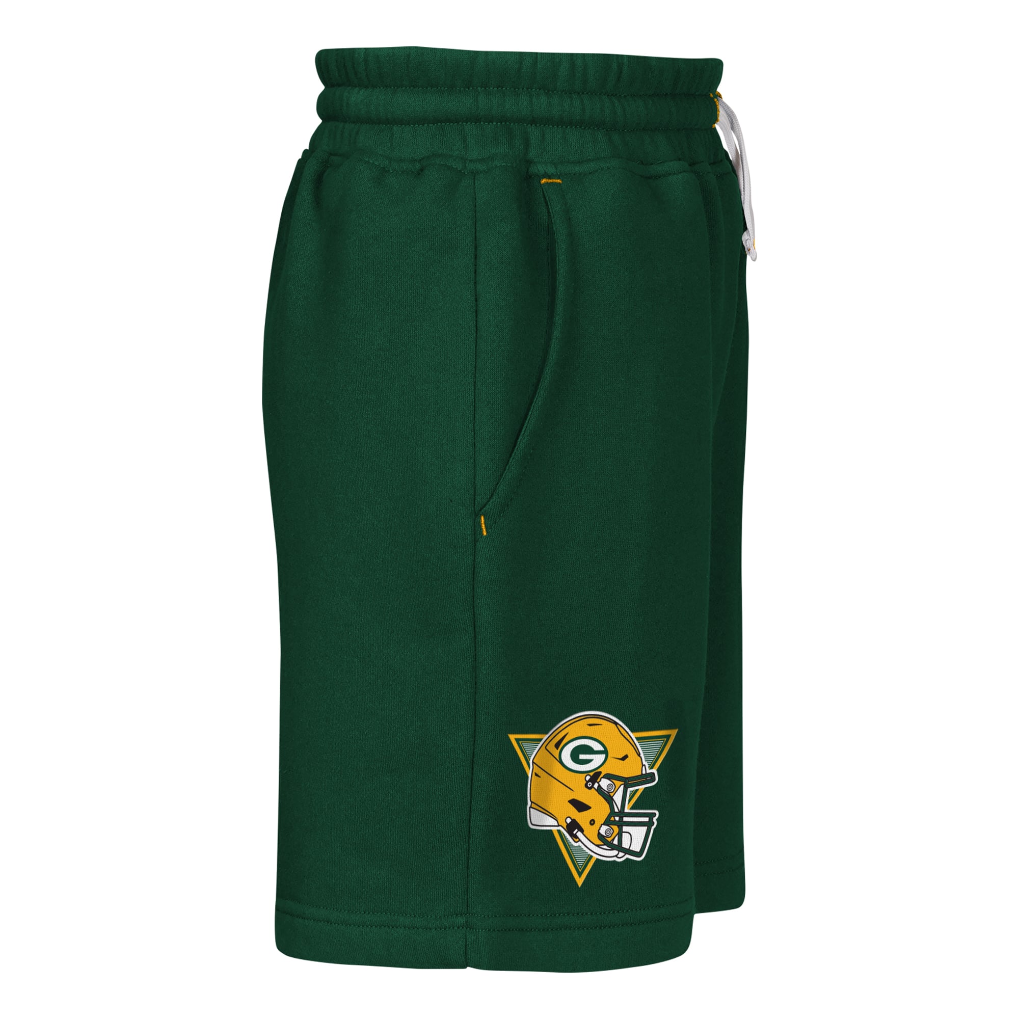 Youth Outerstuff Green Bay Packers Audible Fleece Shorts