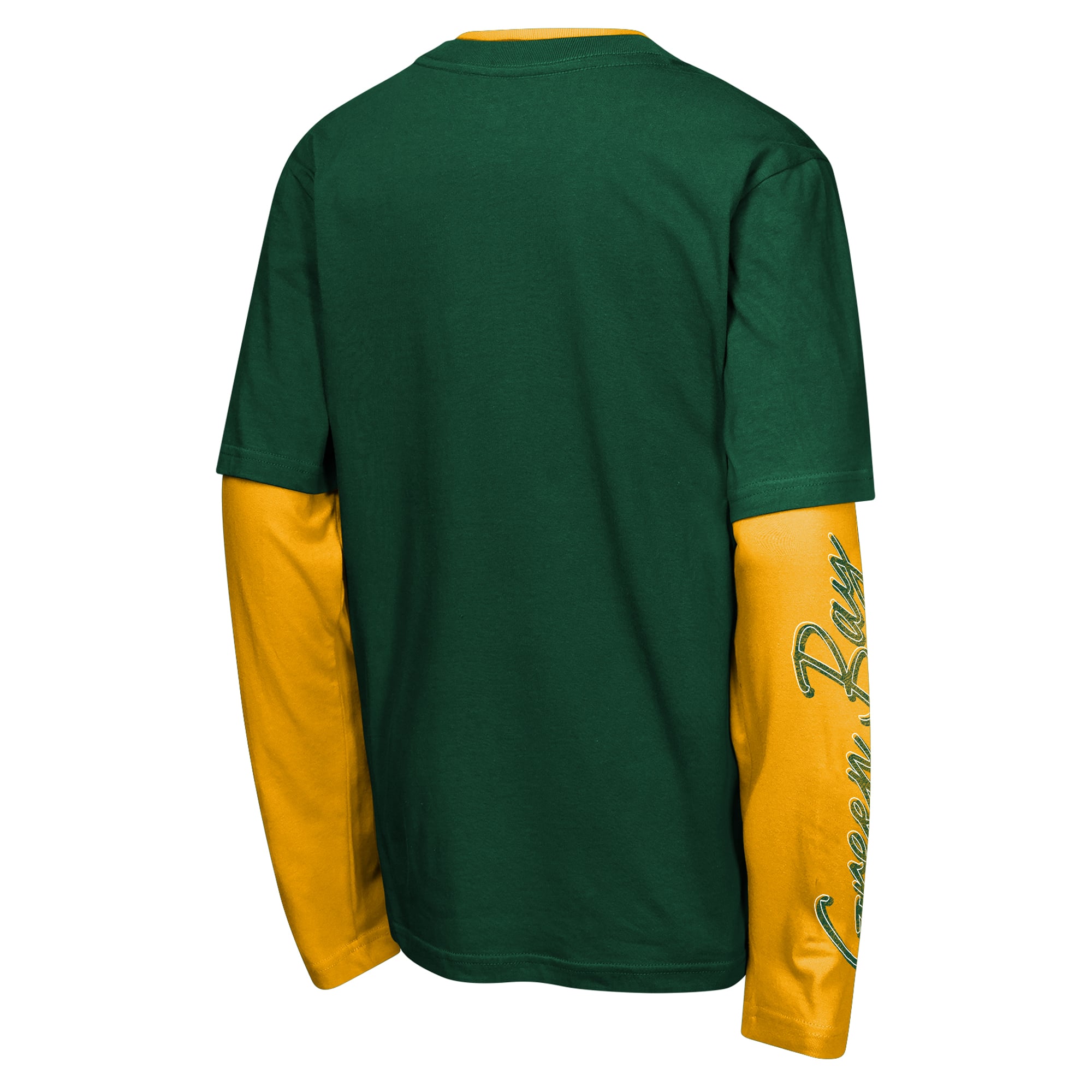 Ensemble combo de mouvement vert Green Bay Packers pour jeunes