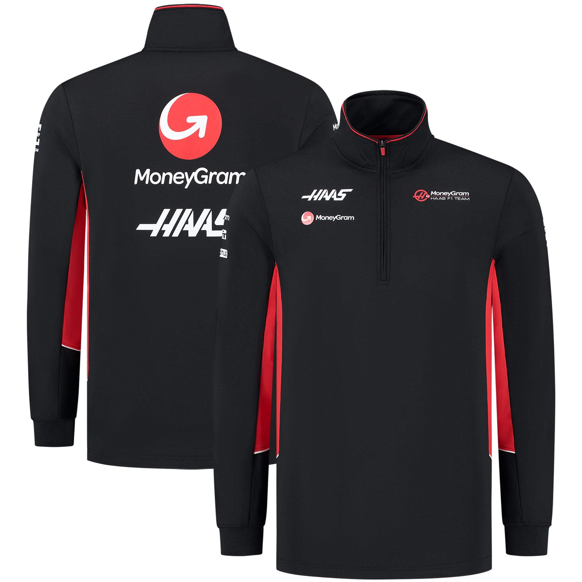 ハース F1 マネーグラム 2024 チーム ジップ セーター