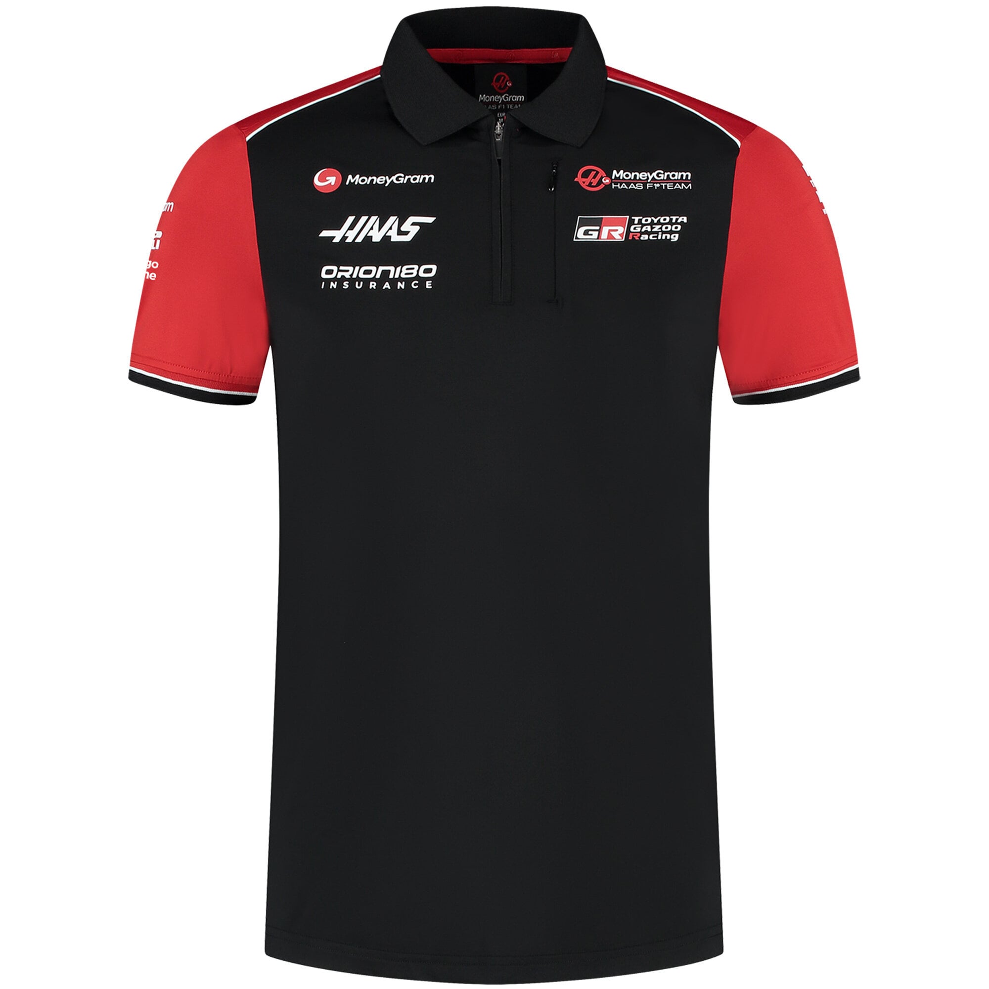 ハースF1チーム 支給品ポロ Lサイズ【中古】 ハースF1チーム 