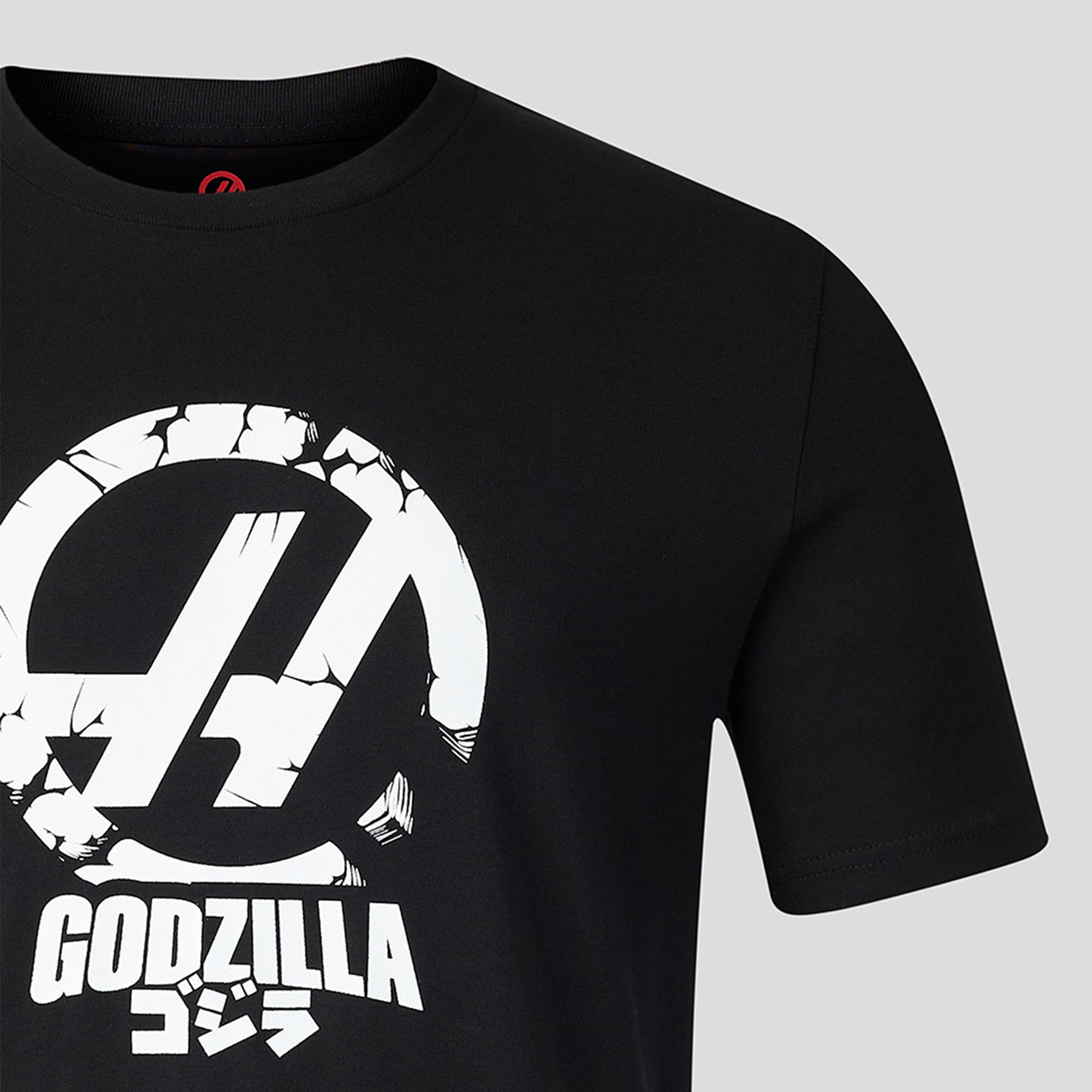 Men's Black Haas F1 Team Godzilla Tokyo T-Shirt