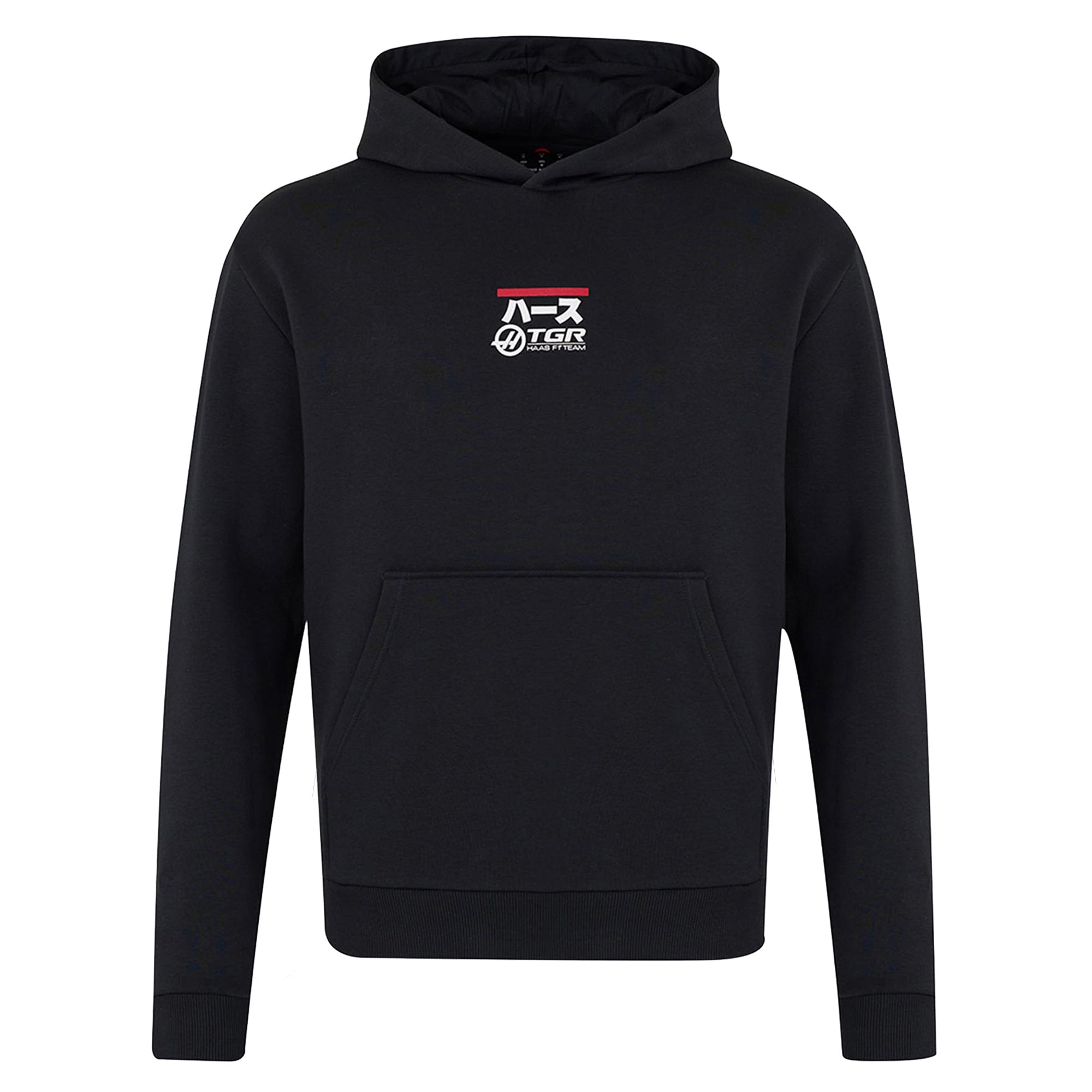 Men's Castore Black Haas F1 Team Japan Relaxed Hoodie