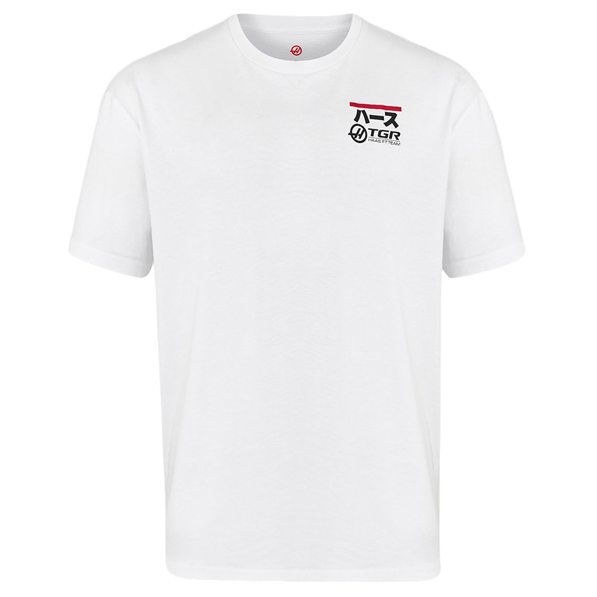 Men's Castore  White Haas F1 Team Japan Relaxed T-Shirt