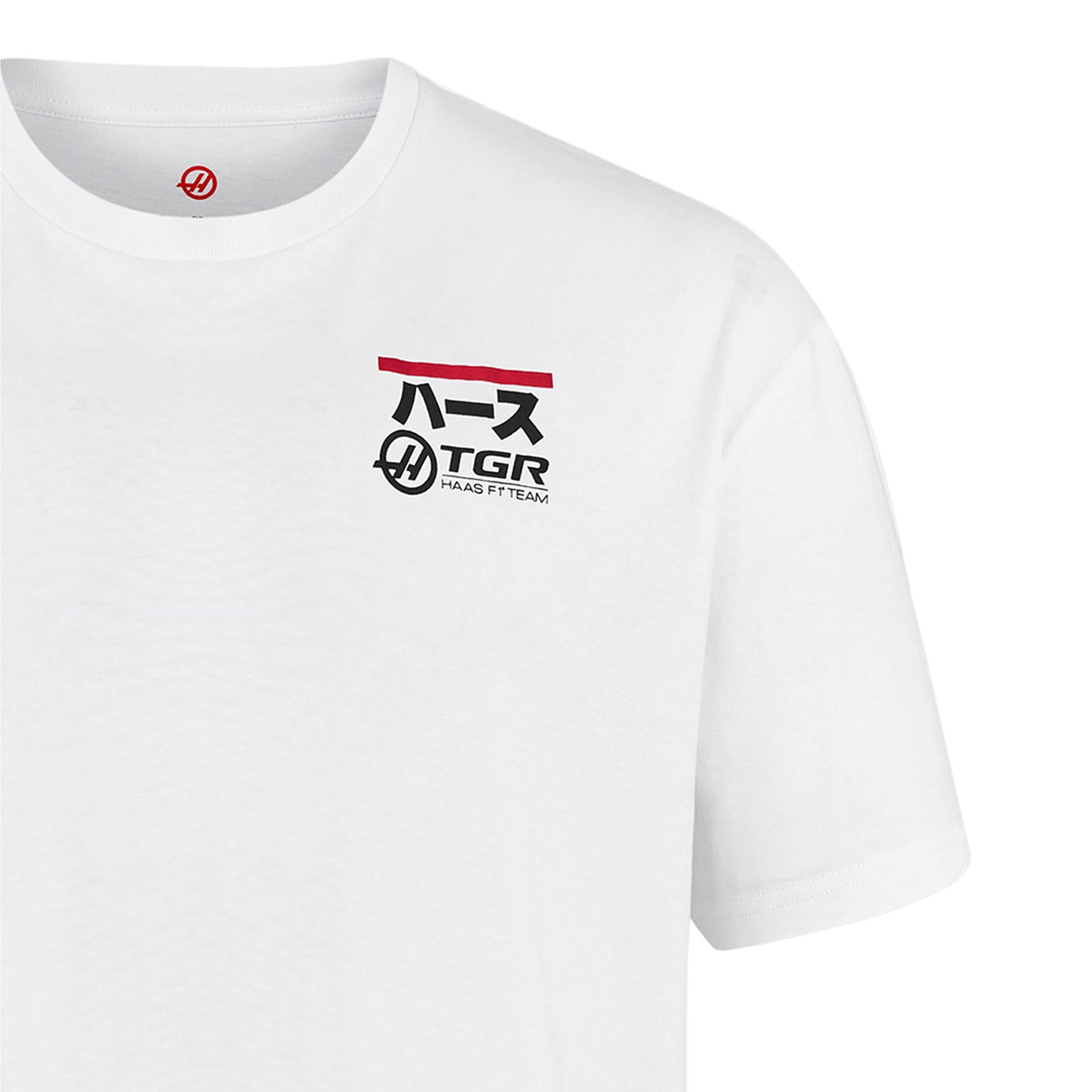 Men's Castore  White Haas F1 Team Japan Relaxed T-Shirt