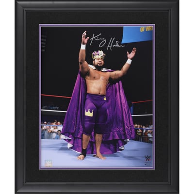 Haku WWE Autographed Fanatics Authentic Framed 16" x 20" In-Ring Entrance Photograph  
