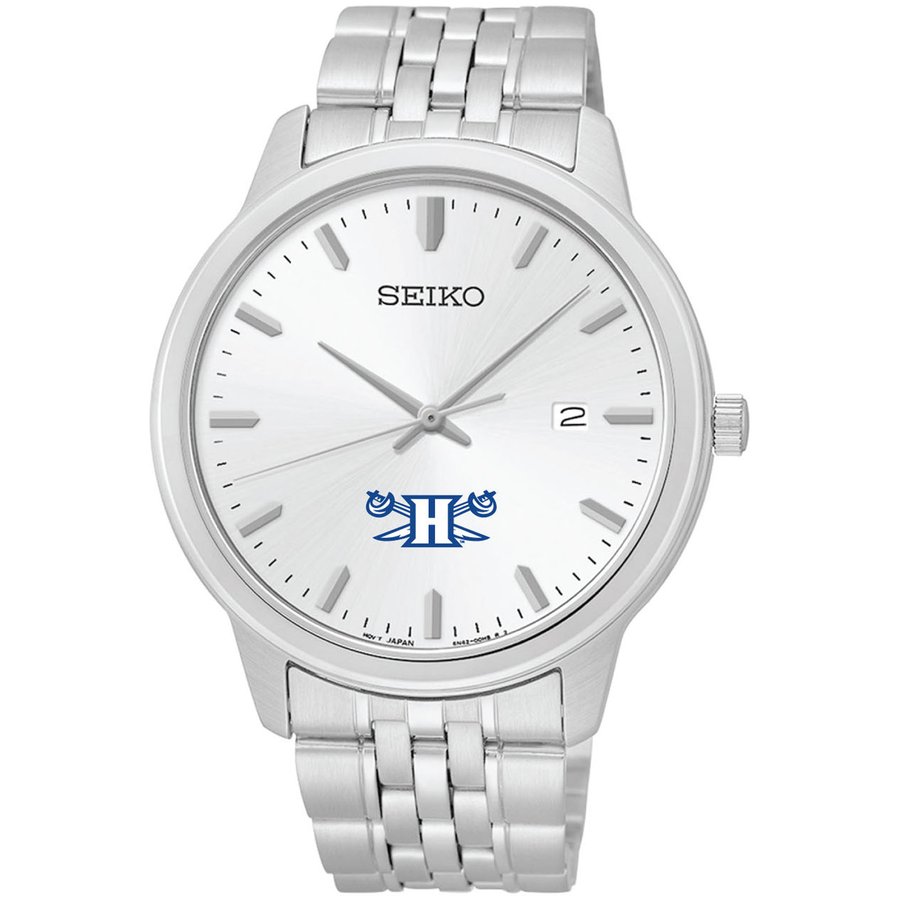 Men's Seiko Hampton Pirates Analog Quartz Stainless Steel Watch