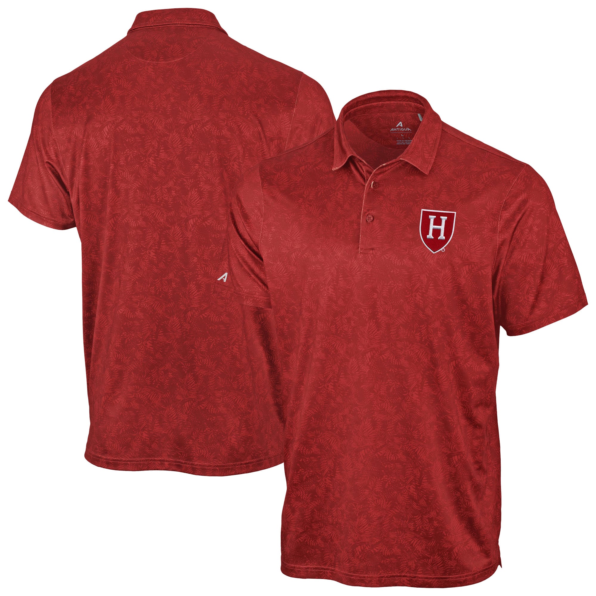 Polo Antigua Crimson Harvard Lush pour homme
