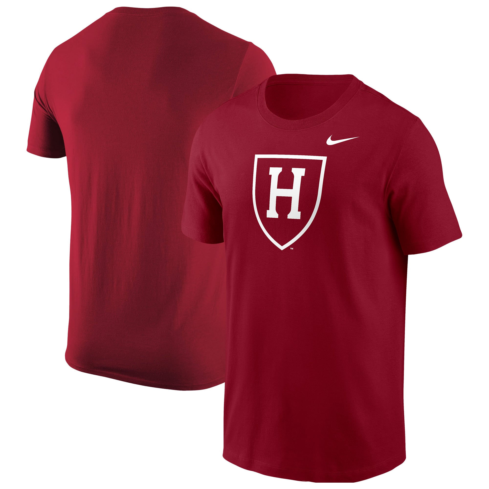 Men's Nike Crimson Harvard Primary Logo T-Shirt